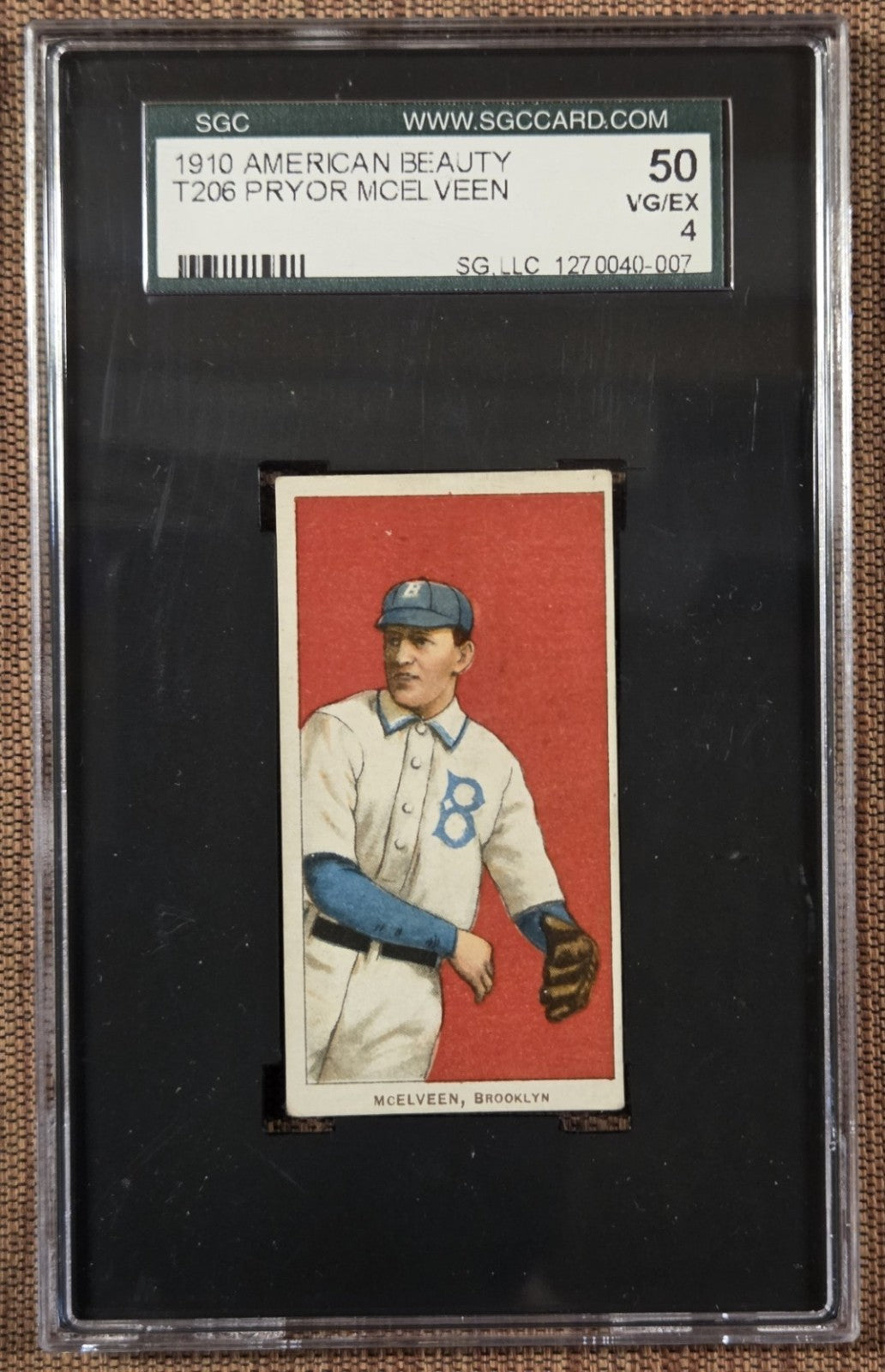 1907 Novelty Cutlery Eddie Plank Athletics Browns Baseball Post