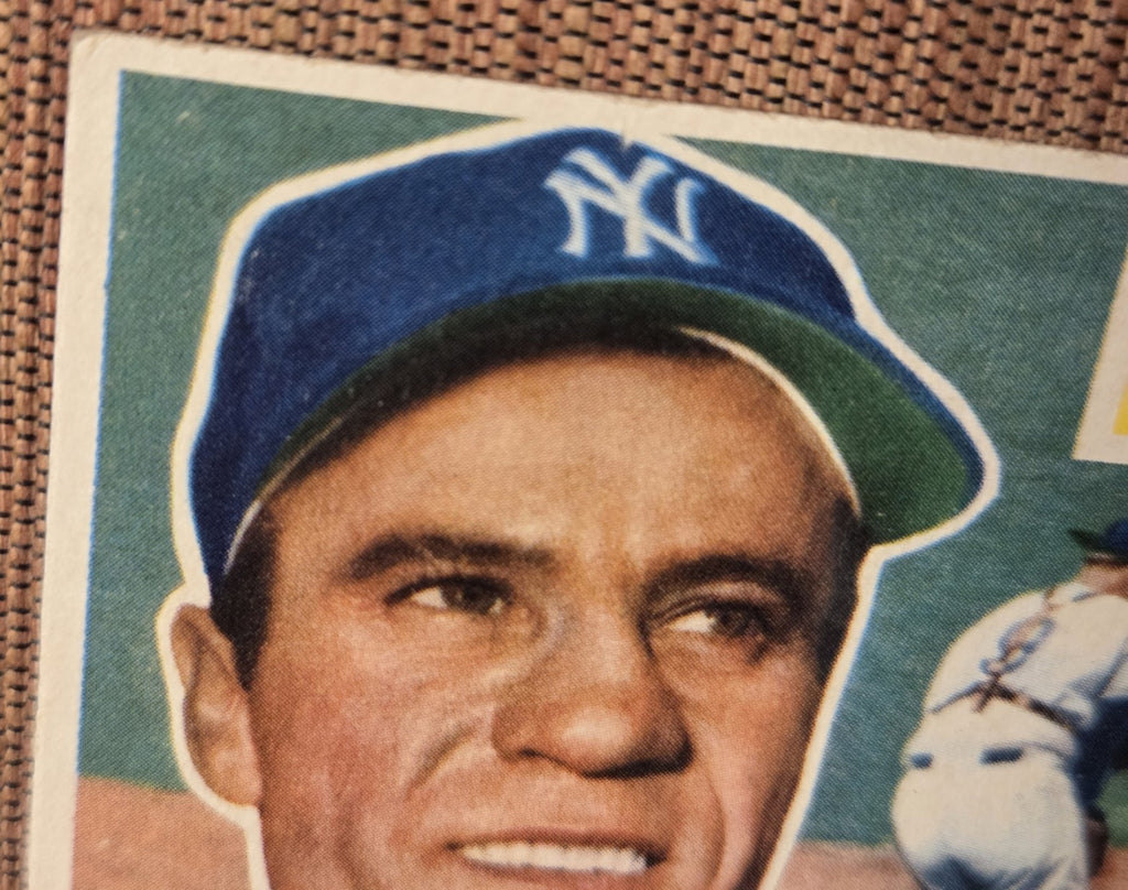 1956 Topps #177 Hank Bauer New York Yankees Authentic Original Baseball Card1