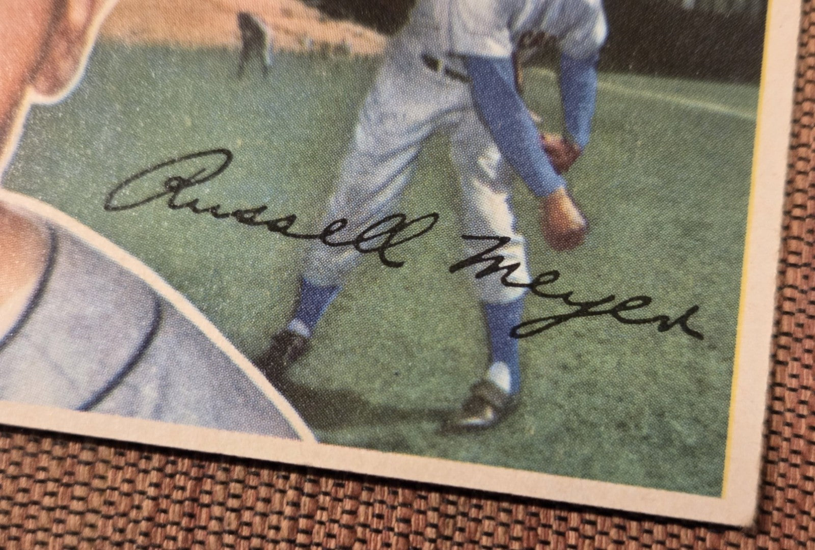 1956 Topps #227 Russ Meyer Chicago Cubs Authentic Vintage Original Baseball Card2