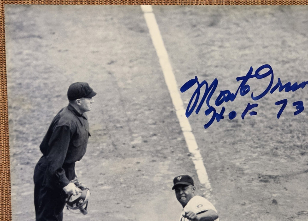 Monte Irvin AUTO 8 x 10 New York Giants Baseball Signed Photo Tristar HOF1