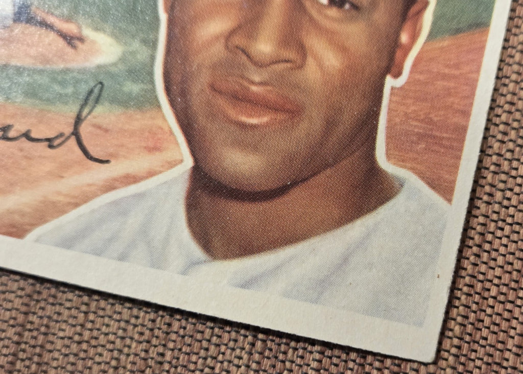 1956 Topps #208 Elston Howard New York Yankees Vintage Original Baseball Card2