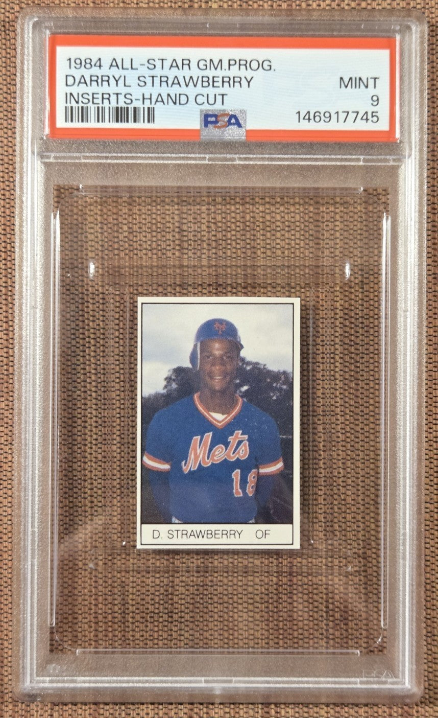 1984 All Star Darryl Strawberry New York Mets Rookie Baseball Card PSA 9 Mint RC0
