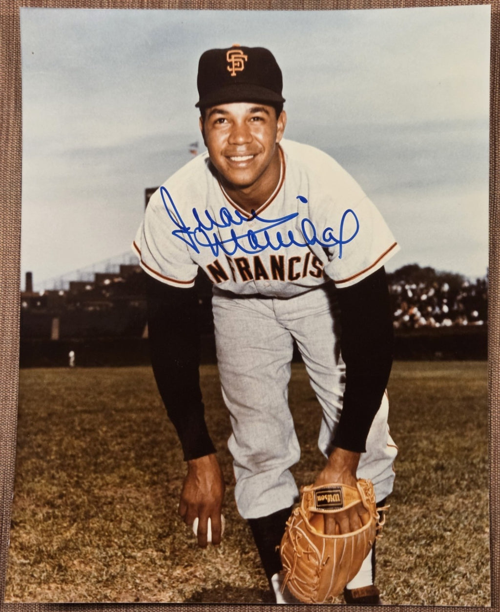 Juan Marichal AUTO San Francisco Giants Baseball Signed 8 x 10 Photo JSA HOF0