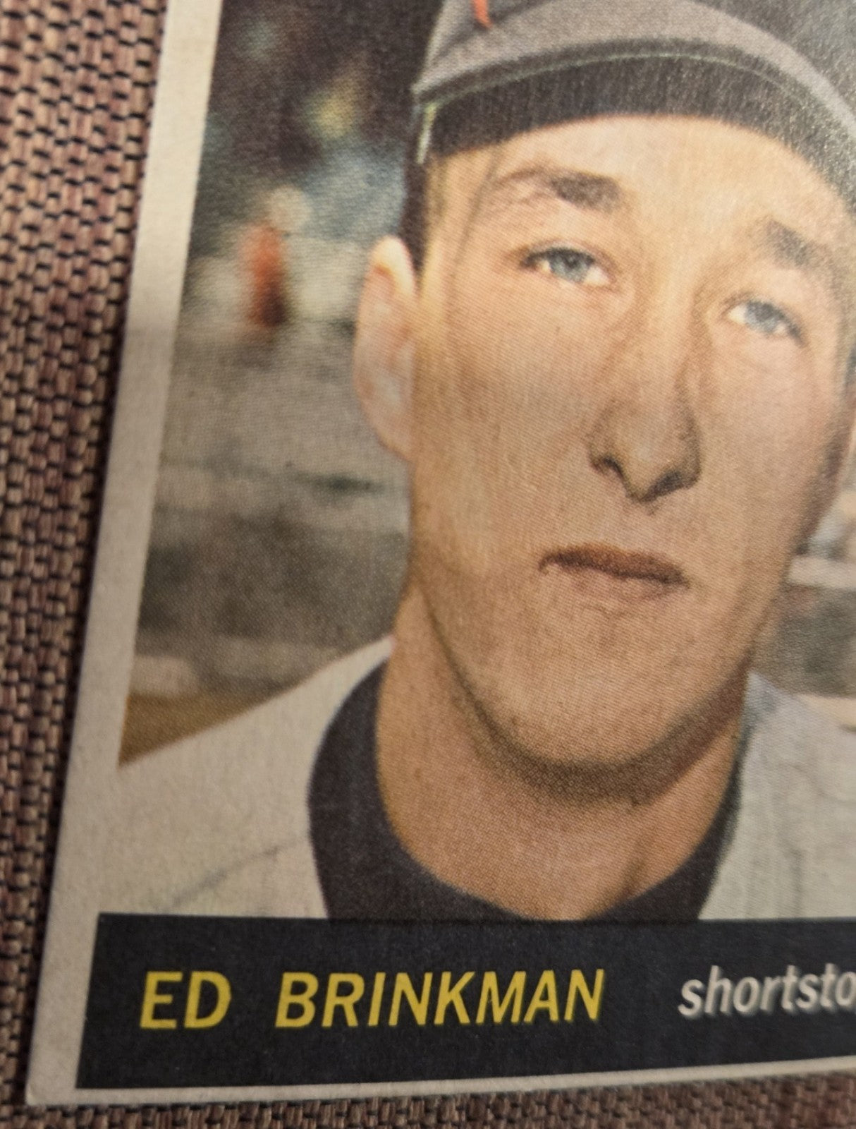 1964 Topps Venezuelan #46 Ed Brinkman Washington Senators Vintage Baseball Card4