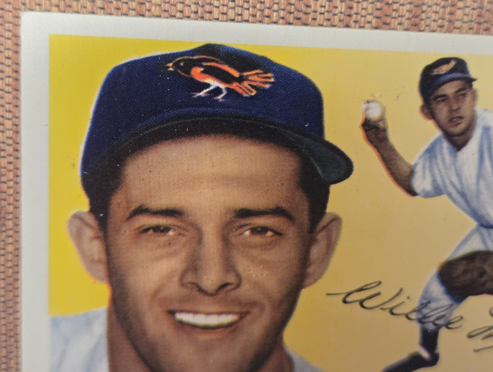 1955 Topps #154 Willie Miranda Baltimore Orioles Vintage Original Baseball Card1