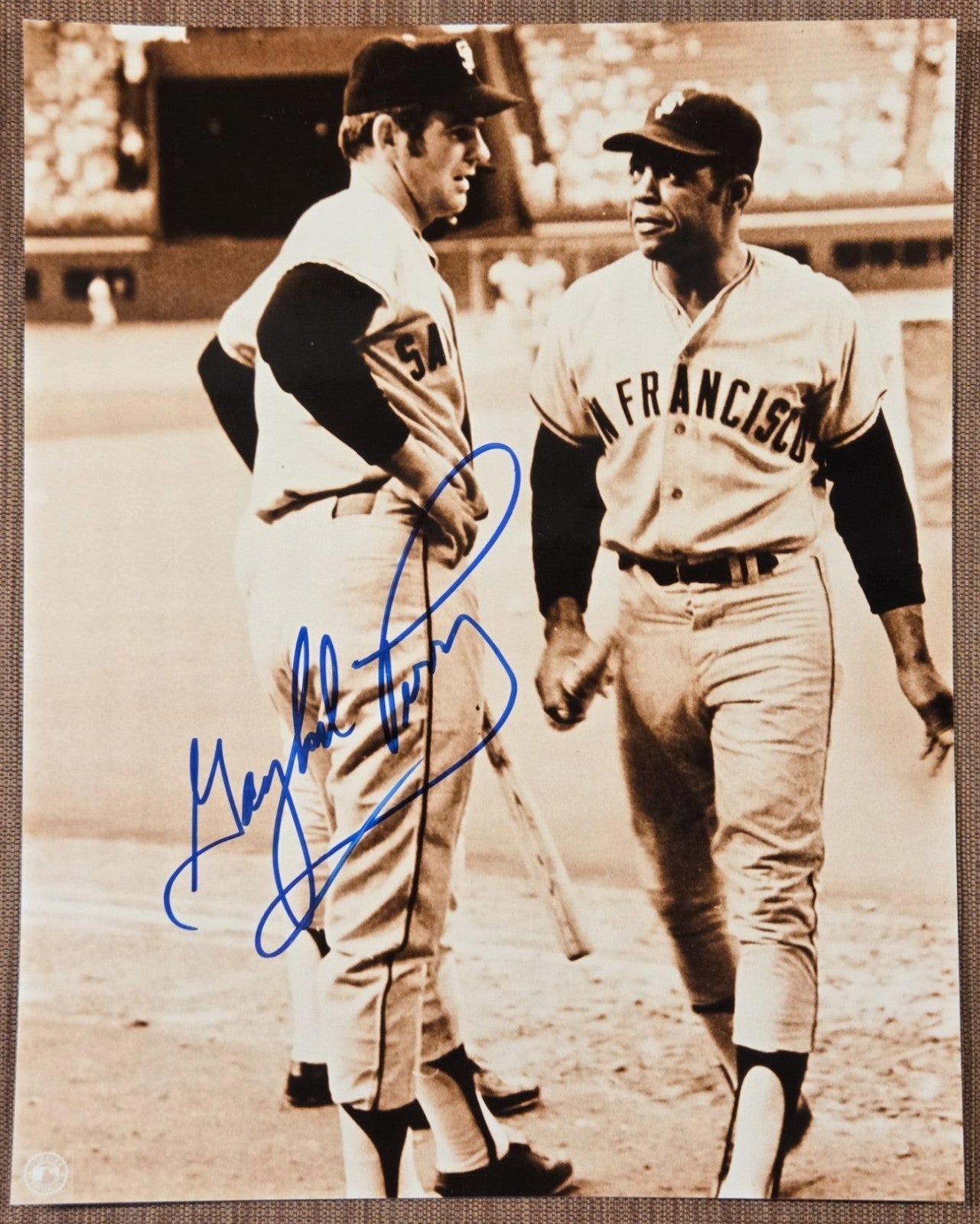 Gaylord Perry AUTO 8 x 10 San Francisco Giants Baseball Signed Photo JSA HOF0