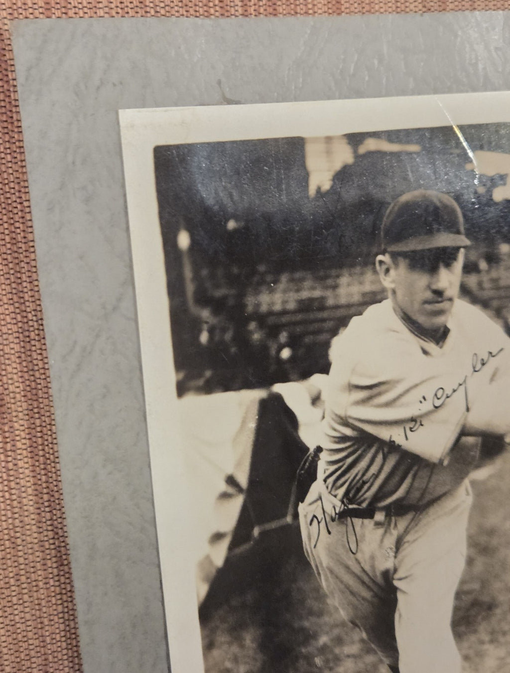 1930 Blue Ribbon Malt KiKi Cuyler Chicago Cubs Original Baseball Photo HOF2