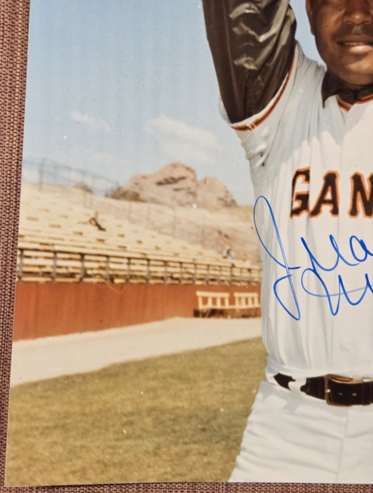 Juan Marichal AUTO San Francisco Giants Baseball Signed 8 x 10 Photo JSA HOF6