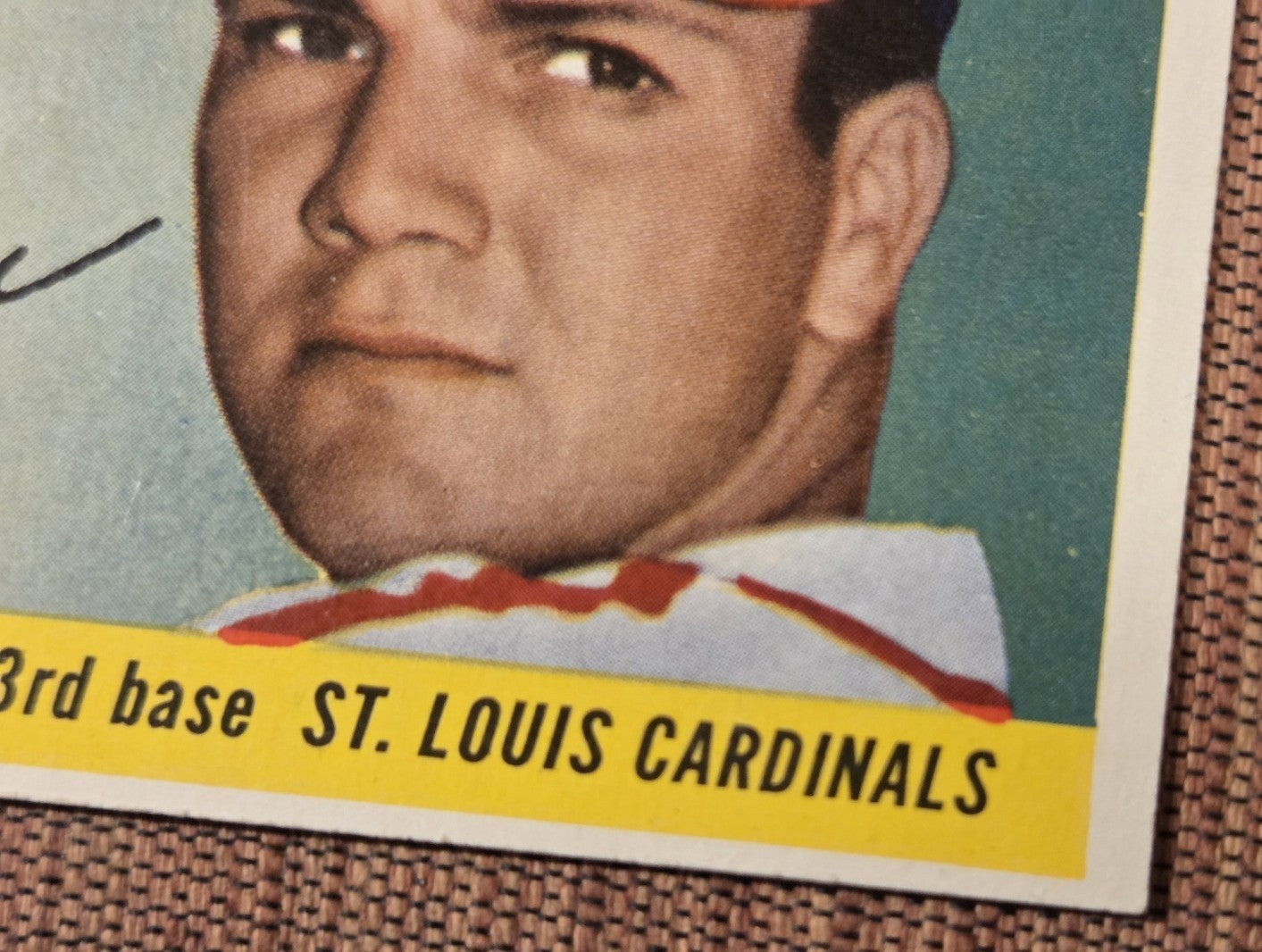 1955 Topps #125 Ken Boyer St. Louis Cardinals Original Rookie Baseball Card RC3