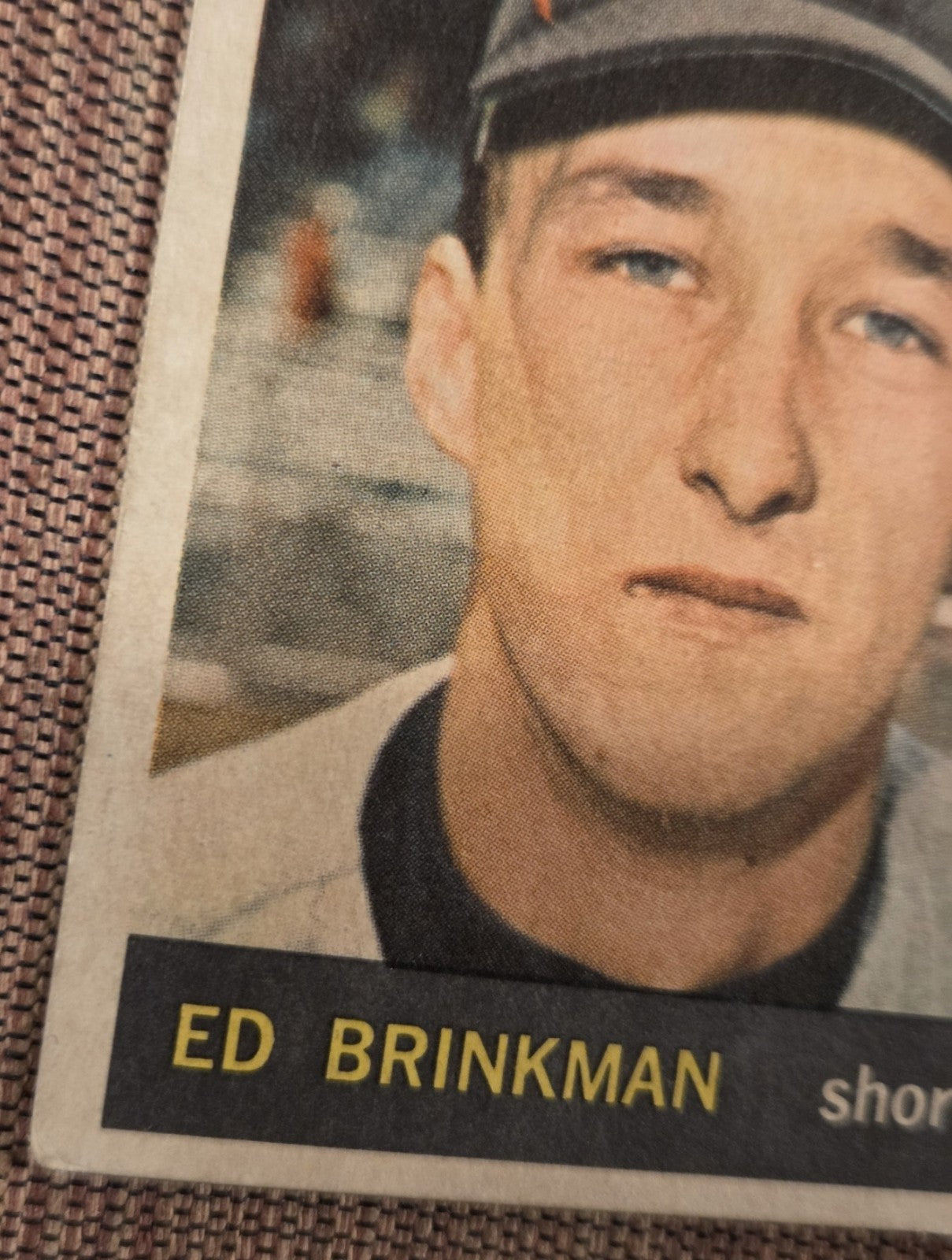 1964 Topps Venezuelan #46 Ed Brinkman Washington Senators Vintage Baseball Card4