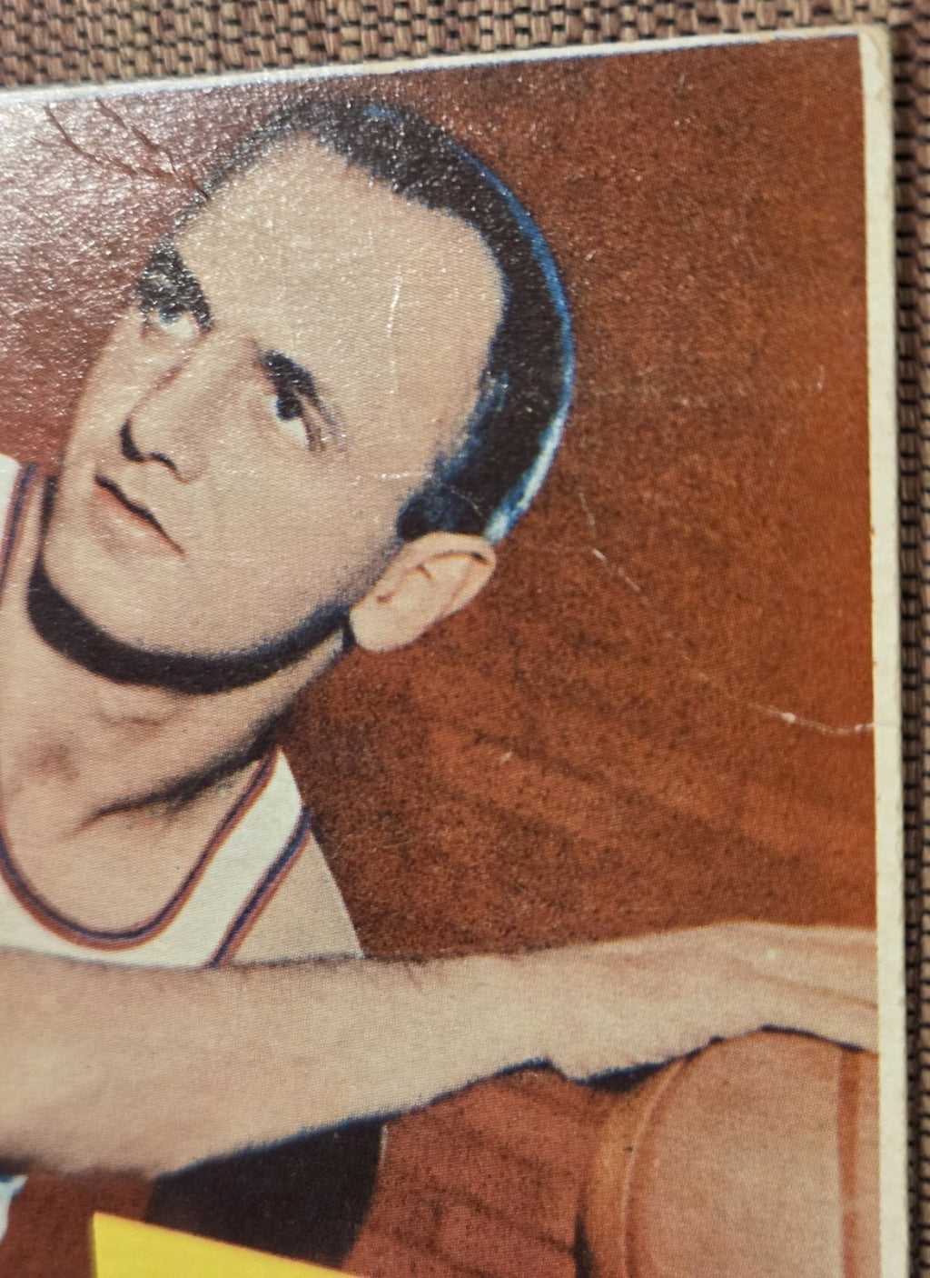 1957 Topps #21 Don Meineke Cincinnati Royals Original Rookie Basketball Card RC2