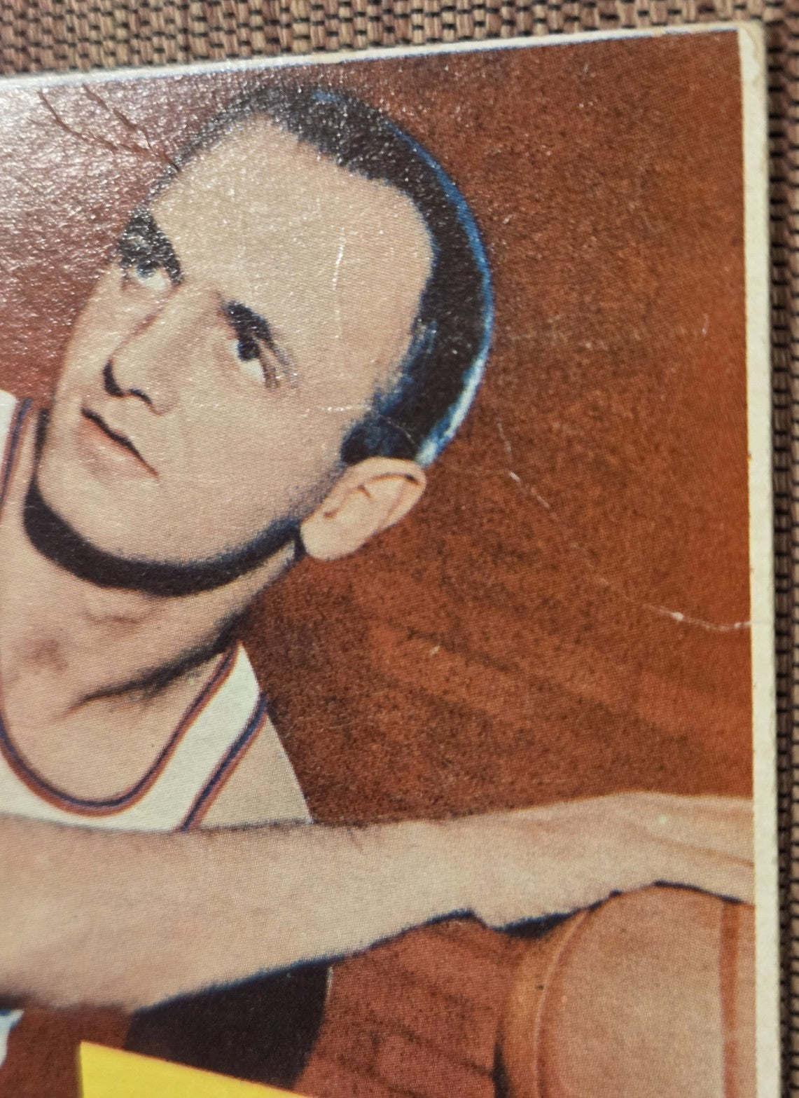 1957 Topps #21 Don Meineke Cincinnati Royals Original Rookie Basketball Card RC2