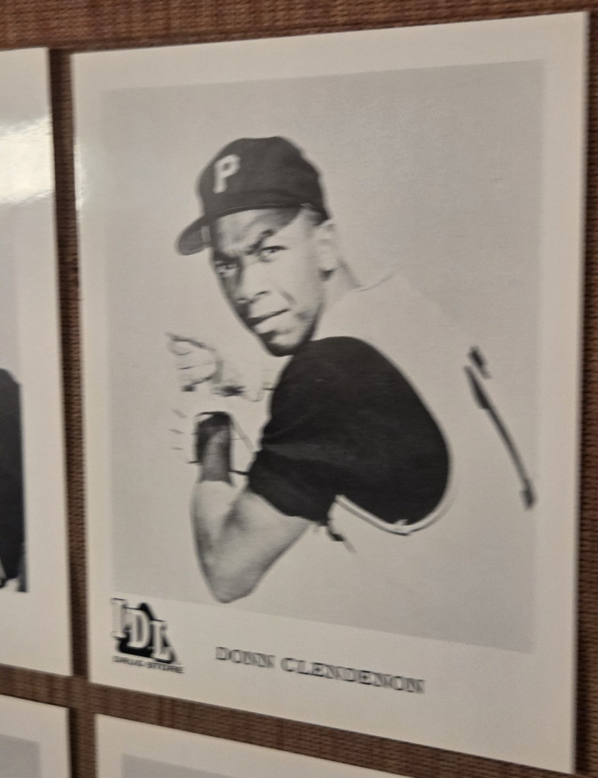 1963 IDL Drug Store Donn Clendenon Northey Oceak Gibbon Pirates Baseball Cards1