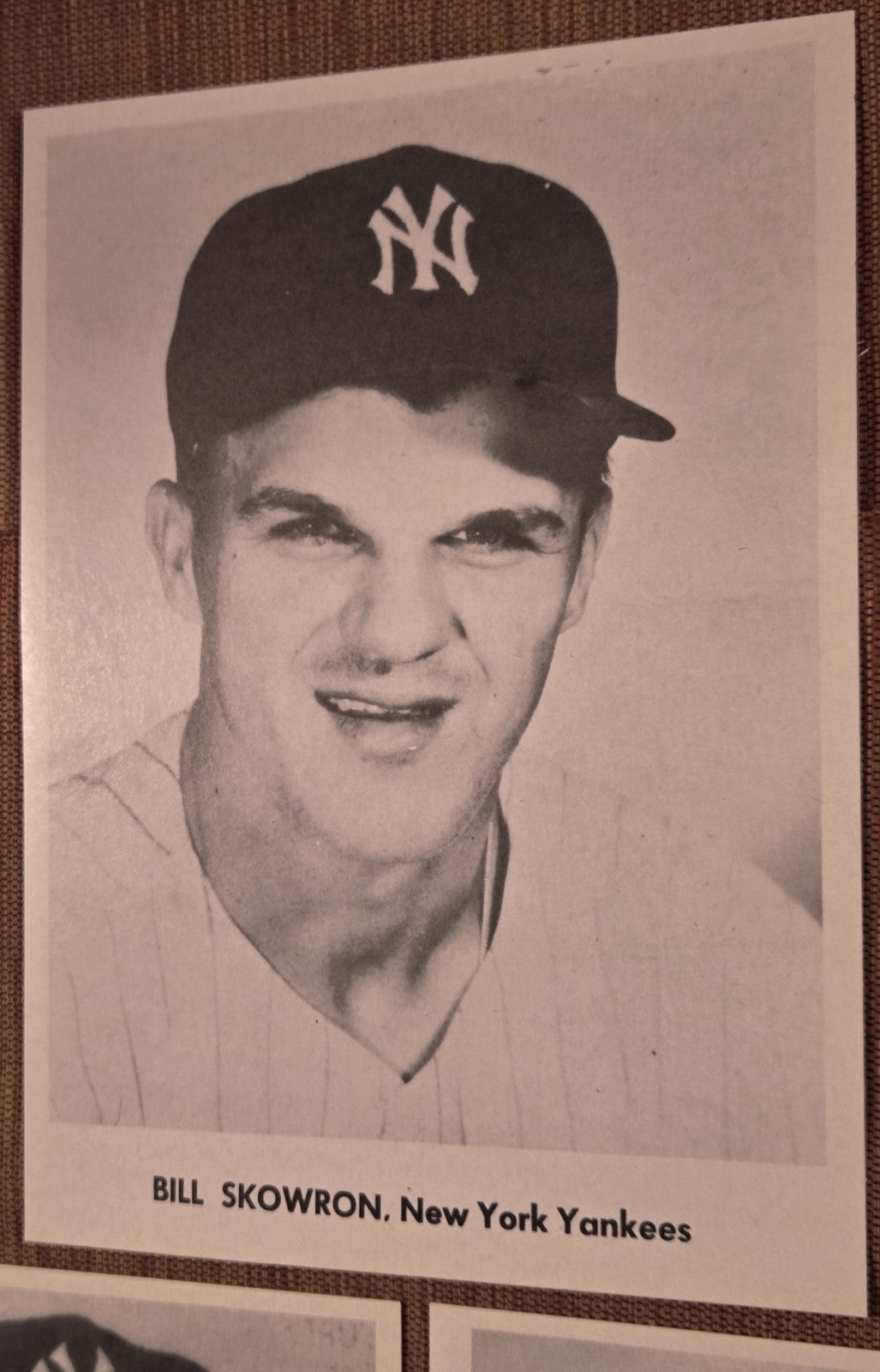 1958 Jay Publishing Yankees Bill Skowron Sturdivant Larsen 5x7 Baseball Photos1