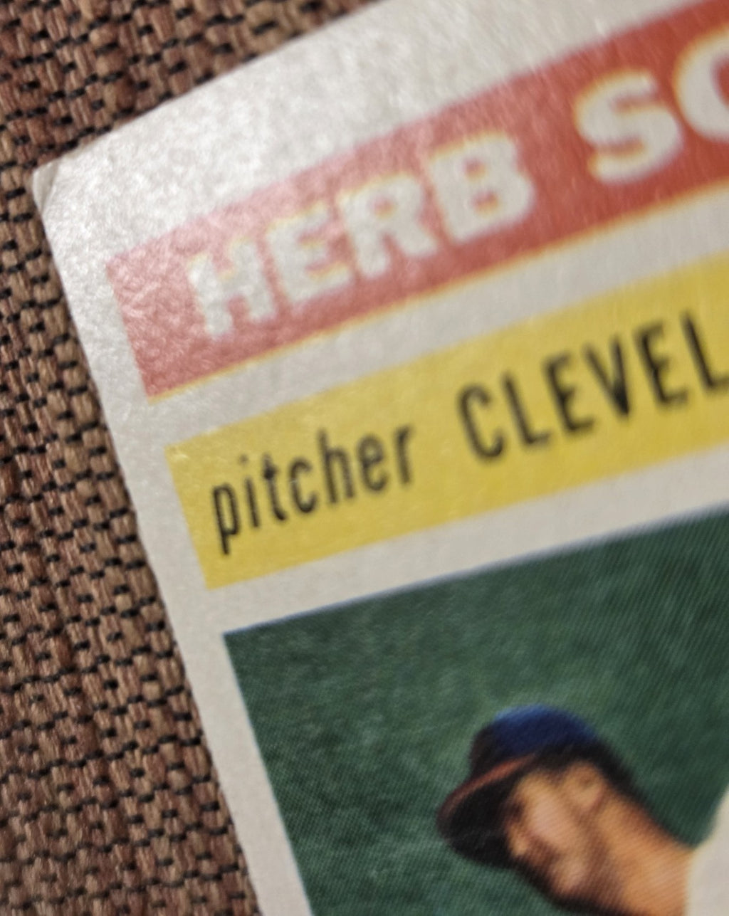1956 Topps #140 Herb Score Cleveland Indians Original Rookie Baseball Card RC2