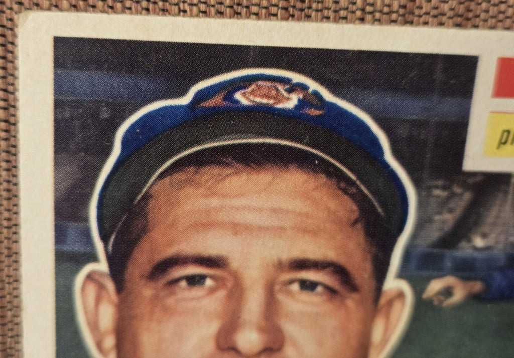 1956 Topps #187 Early Wynn Cleveland Indians Authentic Originl Baseball Card HOF1