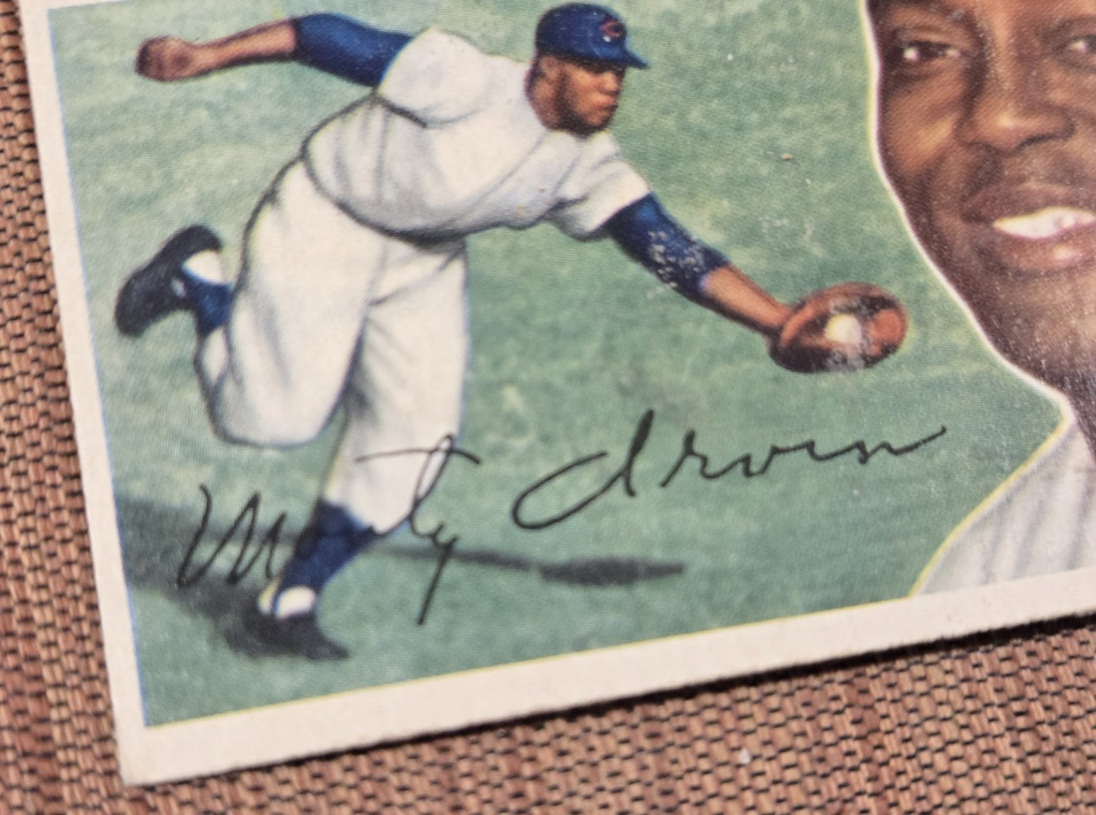 1956 Topps #194 Monte Irvin New York Giants Vintage Original Baseball Card HOF1