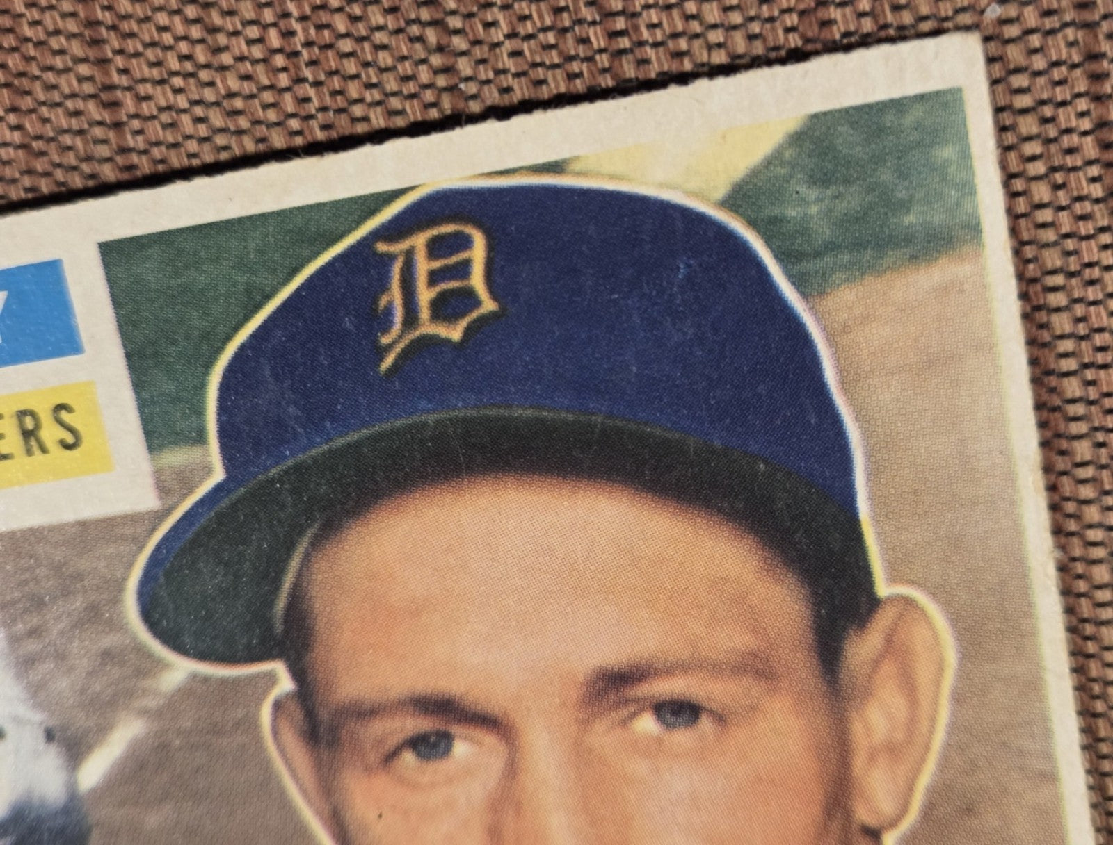 1956 Topps #191 Frank Lary Detroit Tigers Authentic Original Baseball Card3