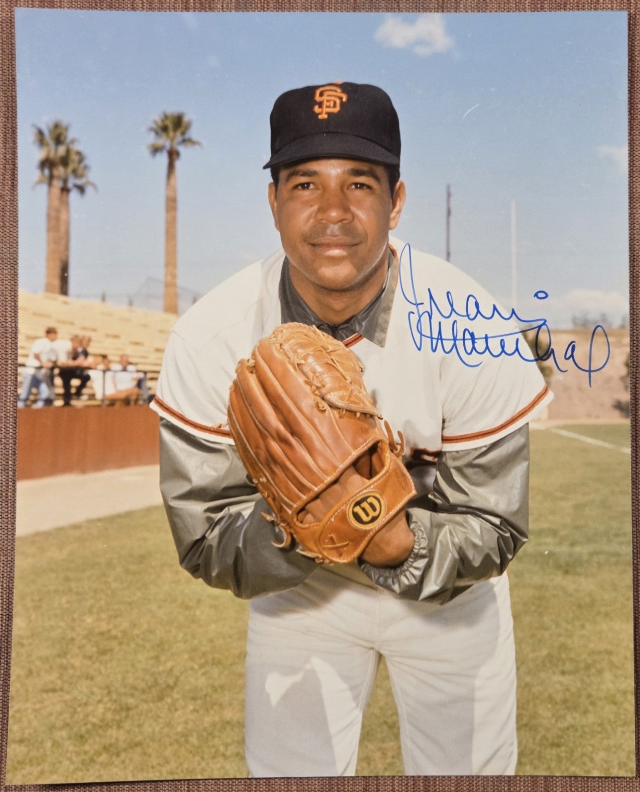 Juan Marichal AUTO San Francisco Giants Baseball Signed 8 x 10 Photo JSA HOF0