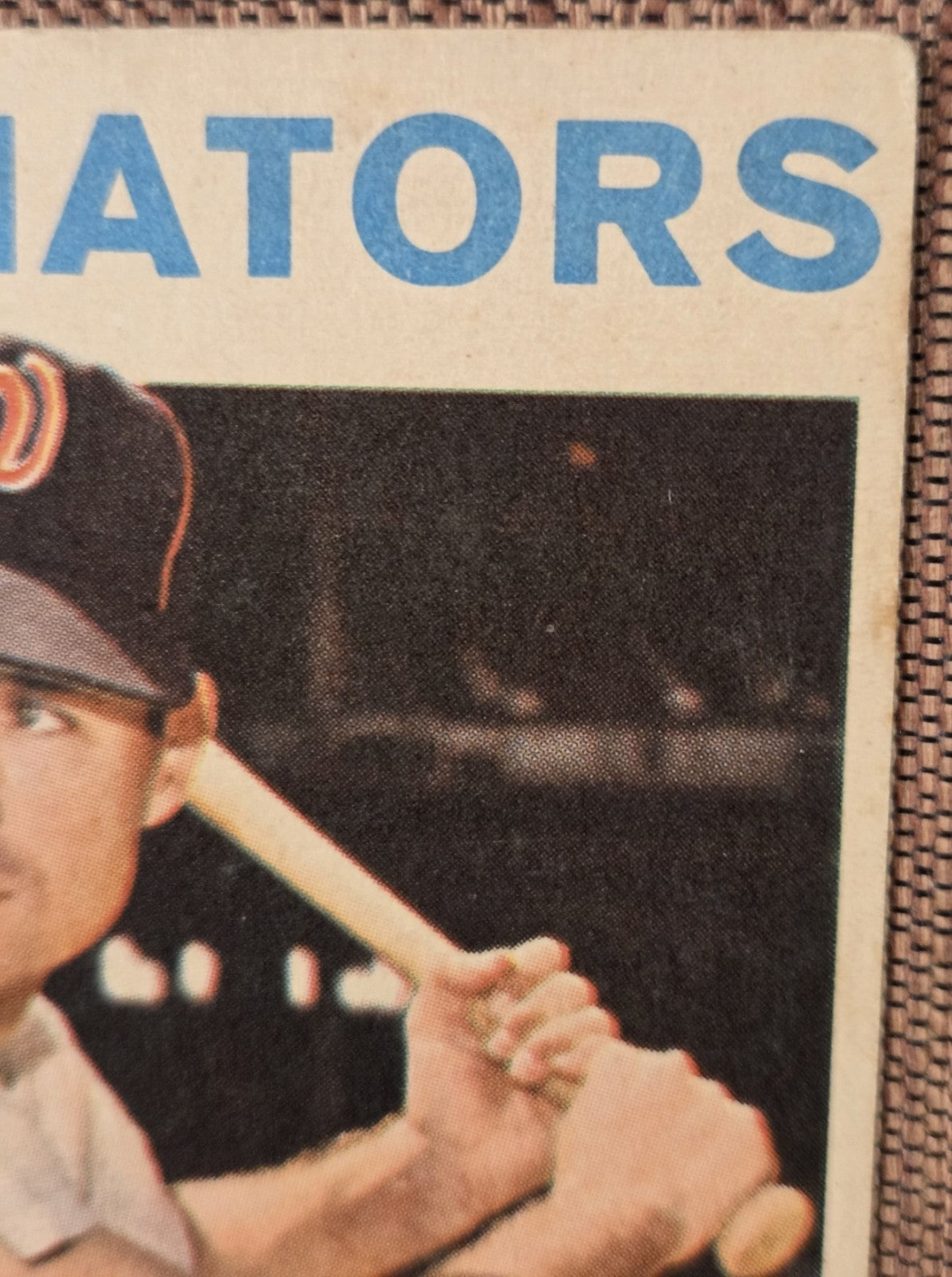 1964 Topps Venezuelan #327 Don Blasingame Washington Senators Baseball Card2