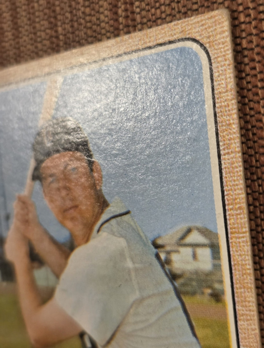 1968 Topps #240 Al Kaline Detroit Tigers Authentic Original Baseball Card HOF1