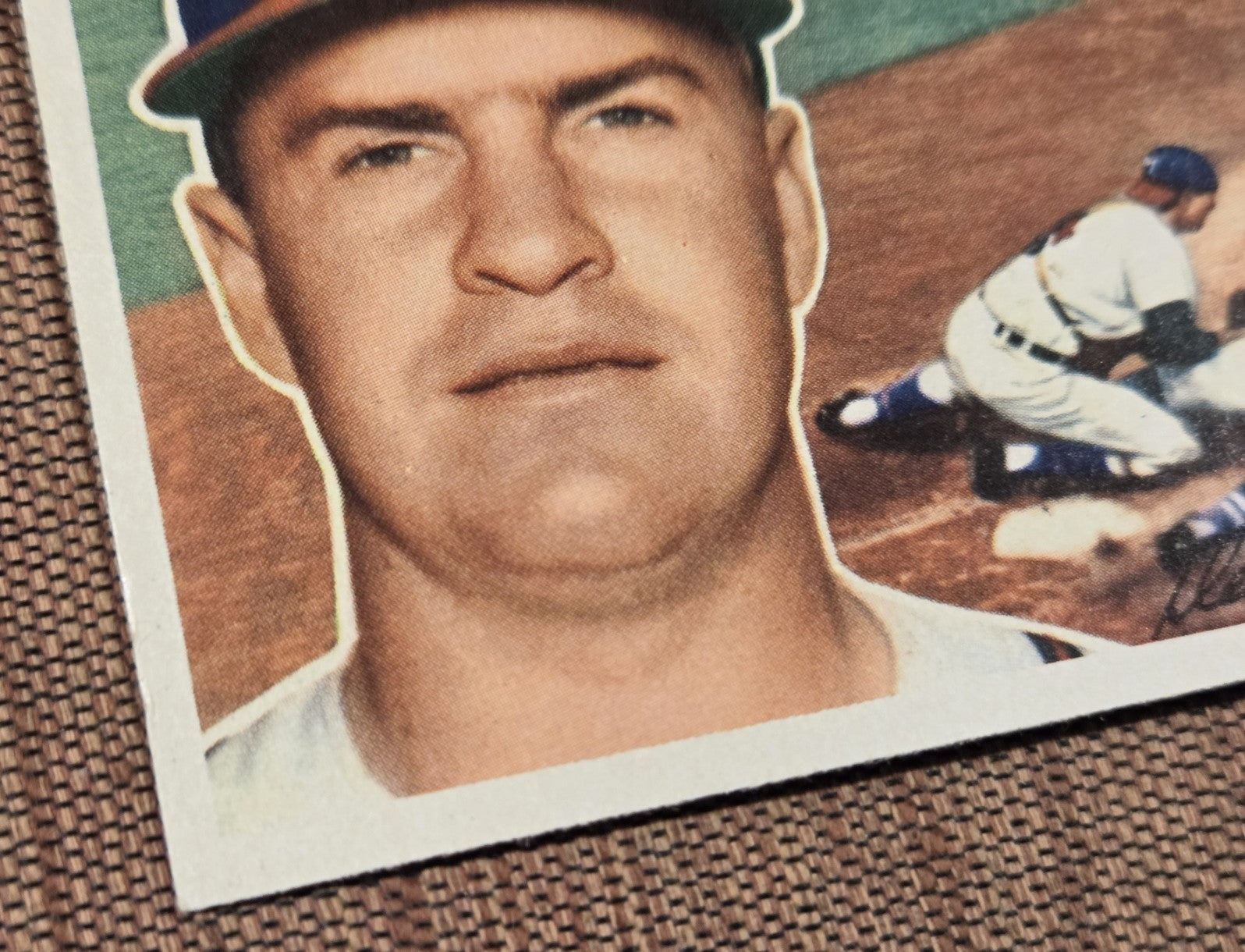 1956 Topps #175 Del Crandall Milwaukee Braves Vintage Original Baseball Card4