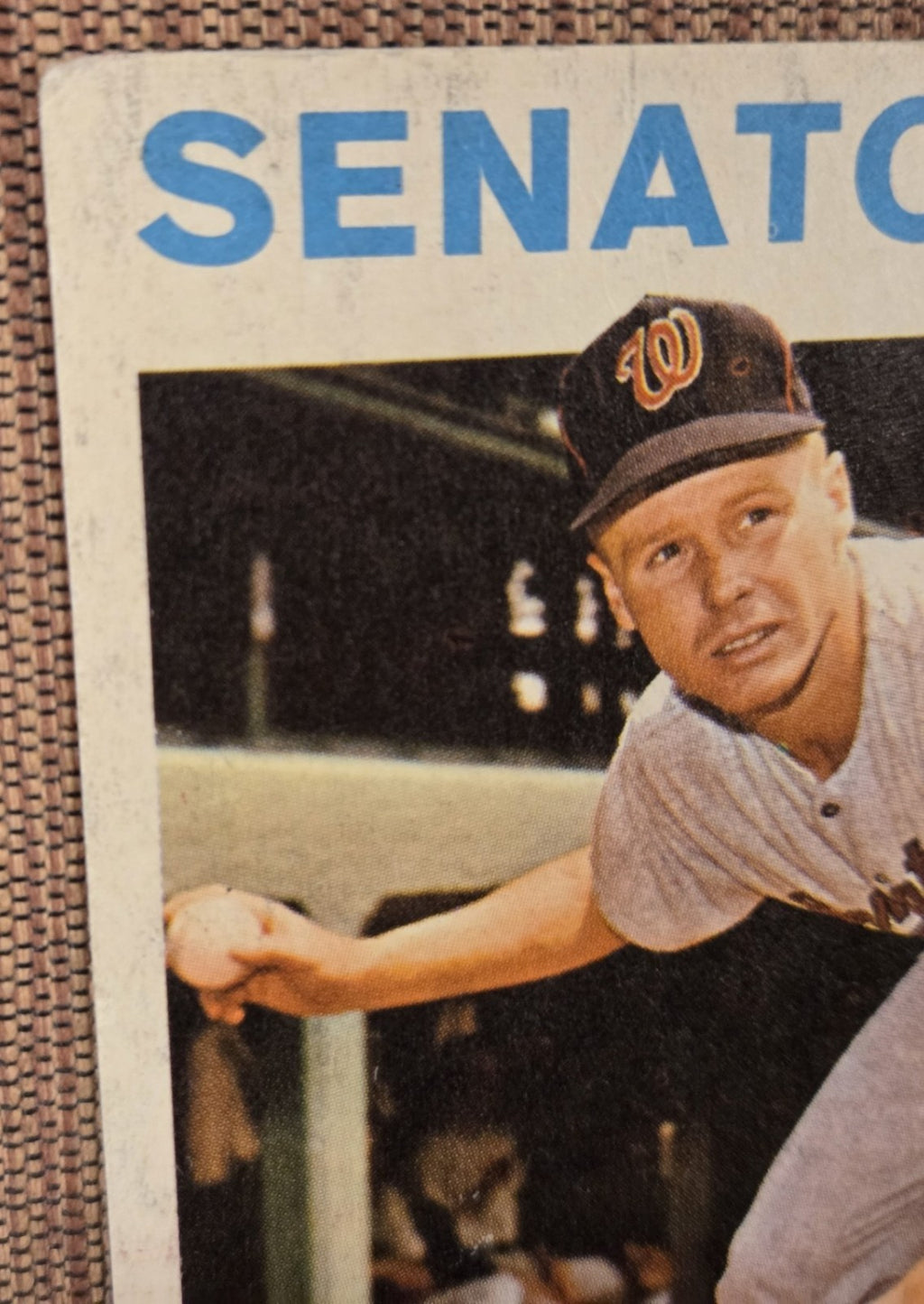 1964 Topps Venezuelan #203 John Kennedy Washington Senators Baseball Card1