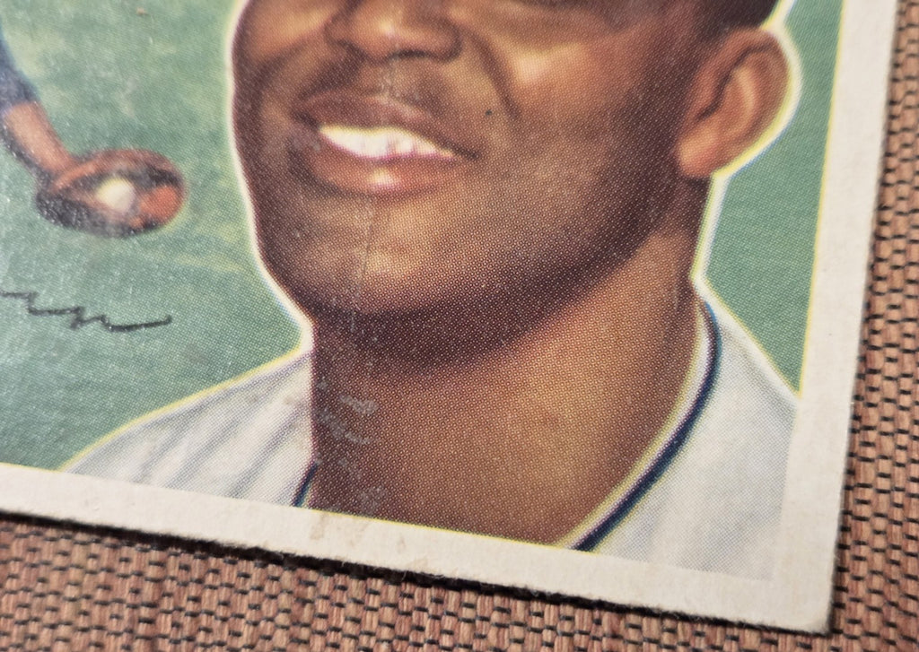 1956 Topps #194 Monte Irvin New York Giants Vintage Original Baseball Card HOF2