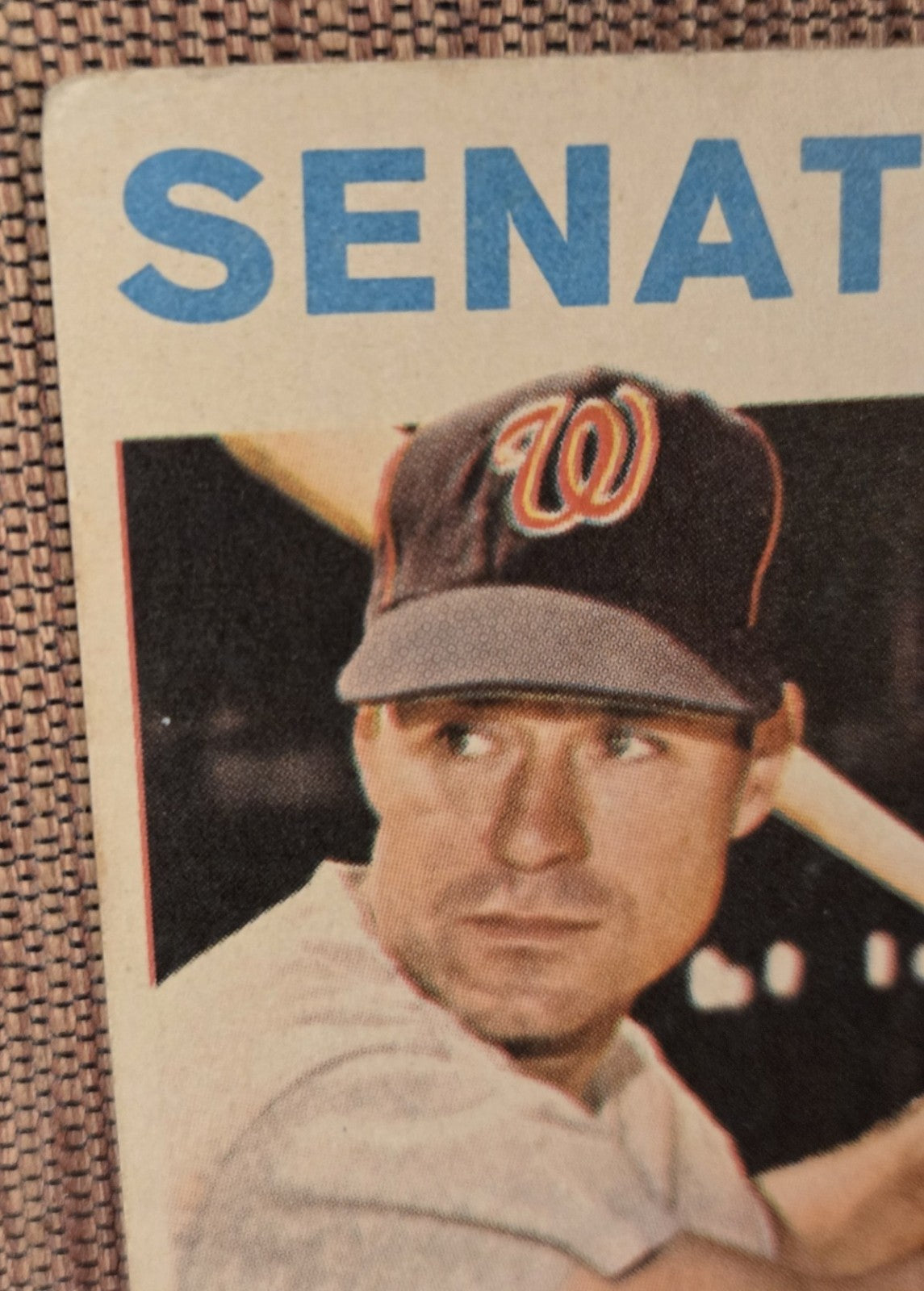 1964 Topps Venezuelan #327 Don Blasingame Washington Senators Baseball Card1