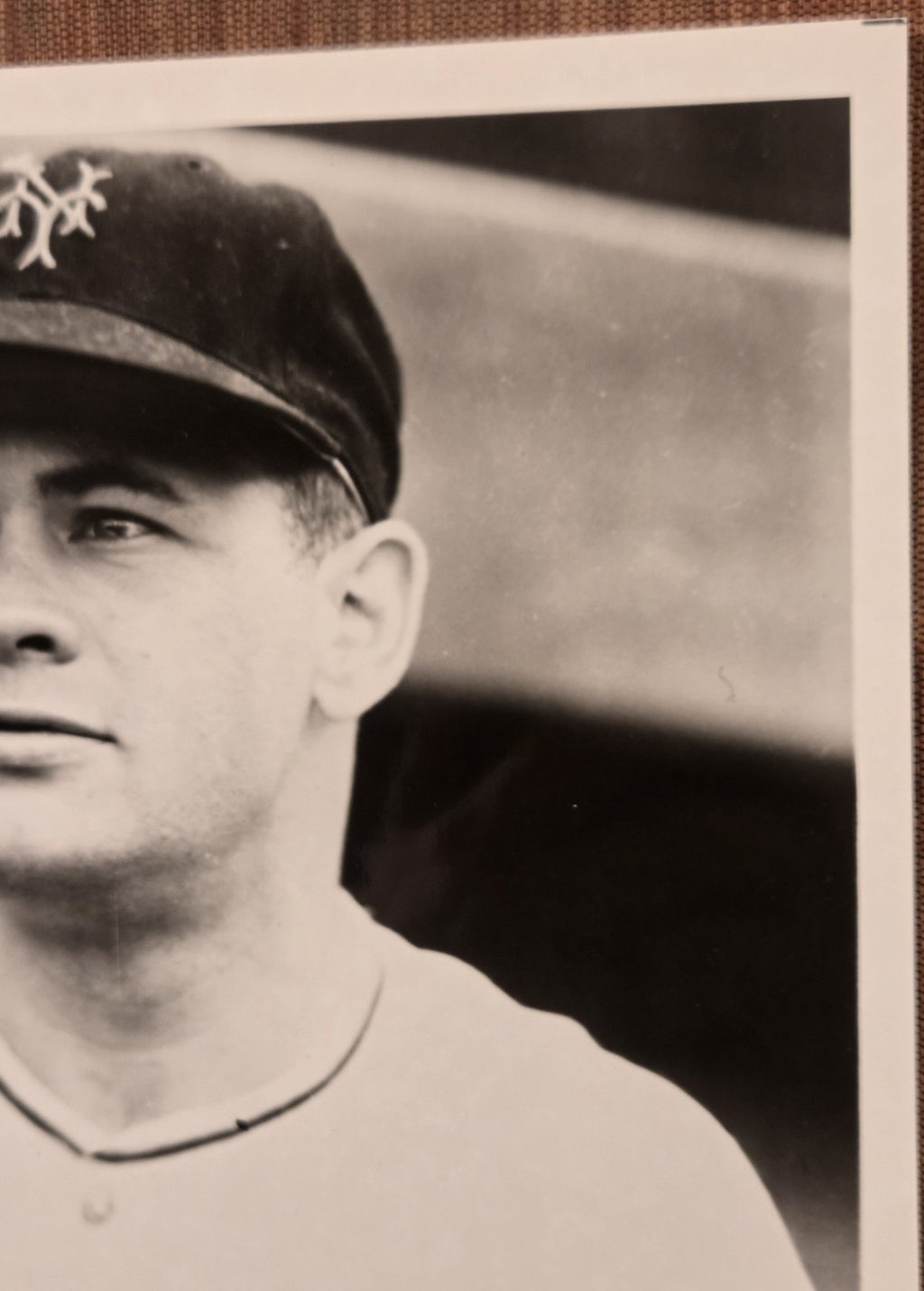 Paul Giel AUTO 8 x 10 New York Giants Vintage Original Baseball Signed Photo JSA2