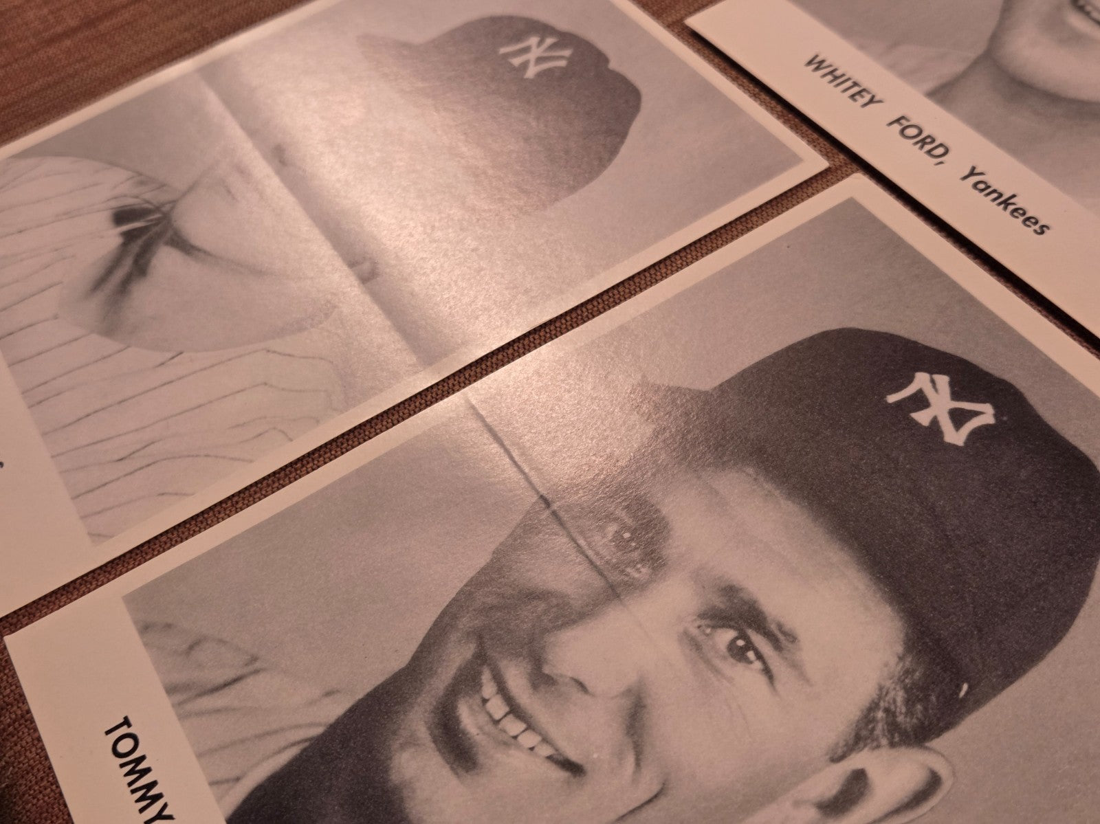 1955 New York Yankees Picture Pack Whitey Ford Bob Turley Byrne 5 x 7 Photos4
