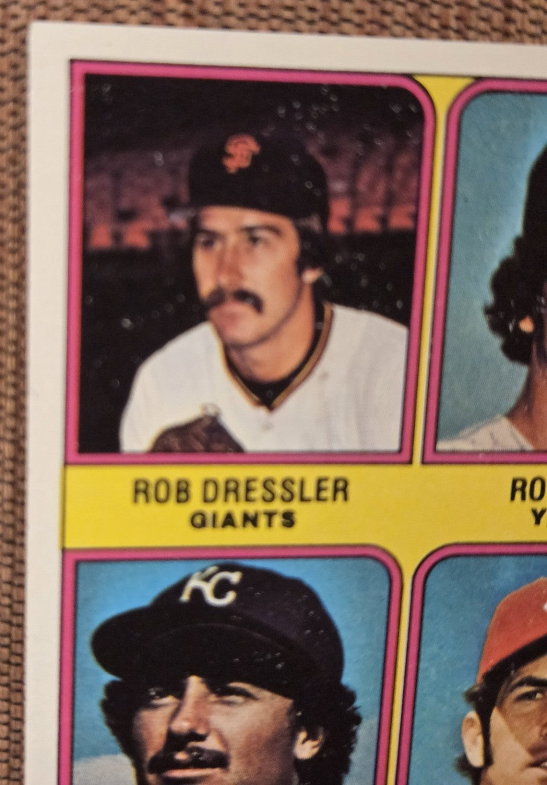 1976 Topps #599 Ron Guidry New York Yankees Original Rookie Baseball Card RC1