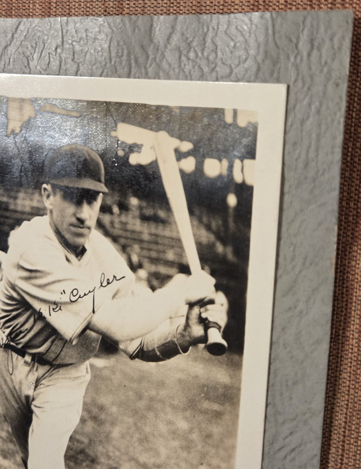 1930 Blue Ribbon Malt KiKi Cuyler Chicago Cubs Original Baseball Photo HOF1