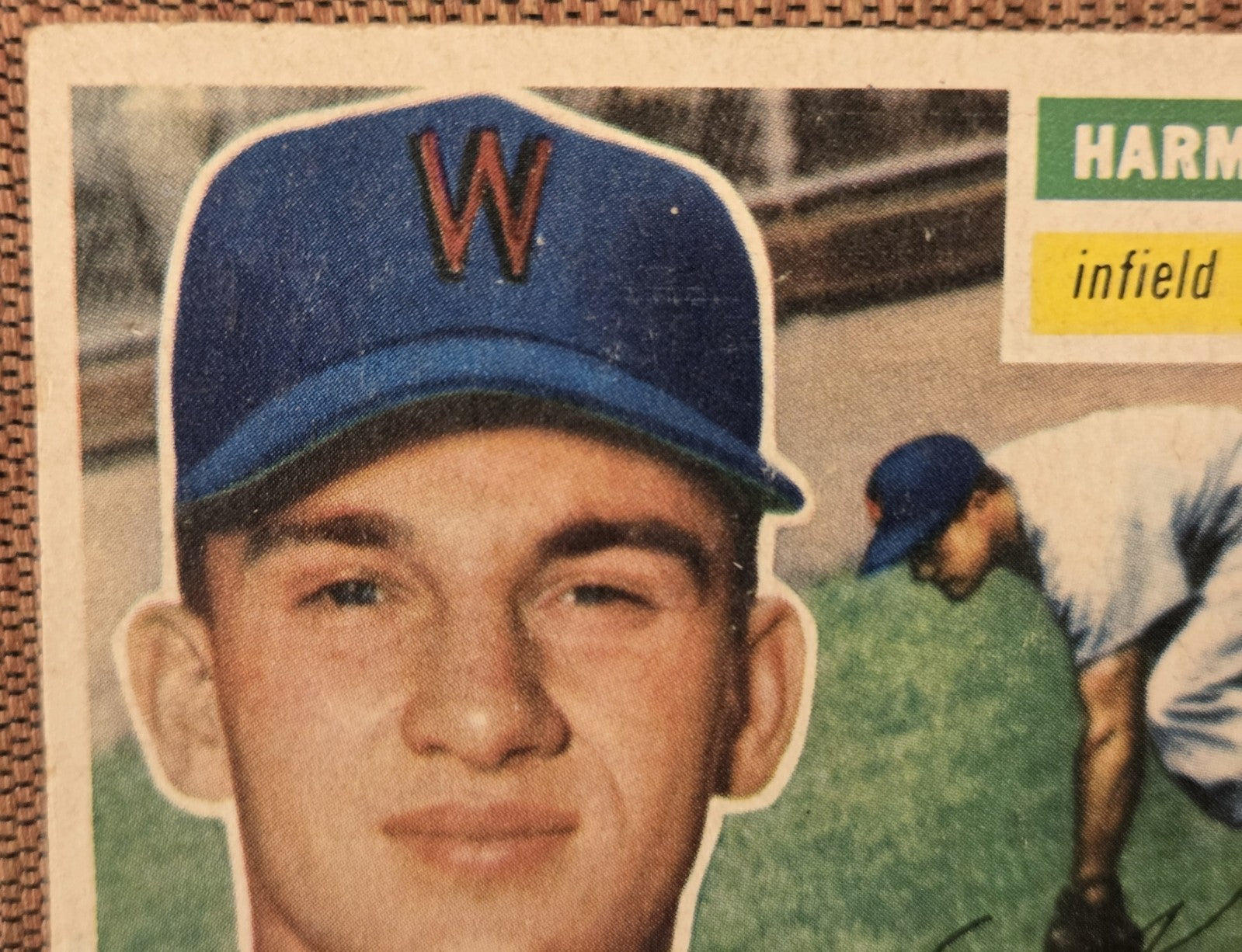 1956 Topps #164 Harmon Killebrew Senators Twins Original Baseball Card HOF1