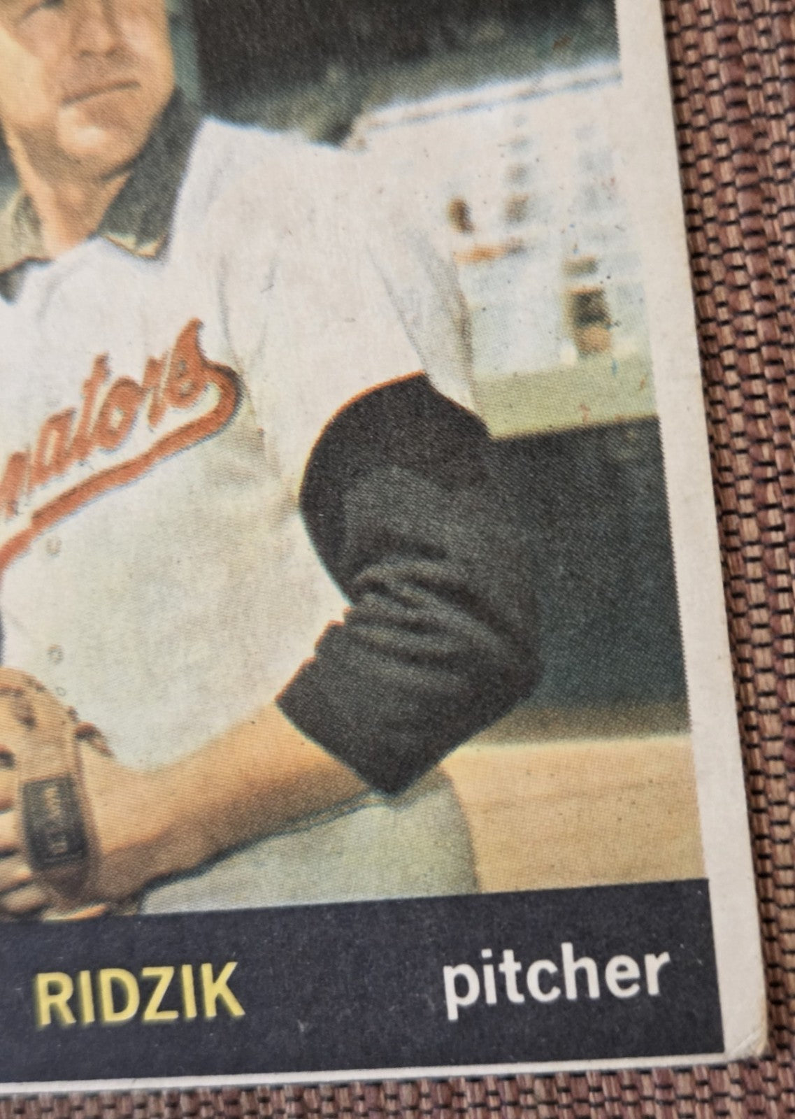 1964 Topps Venezuelan #92 Steve Ridzik Washington Senators Vintage Baseball Card3