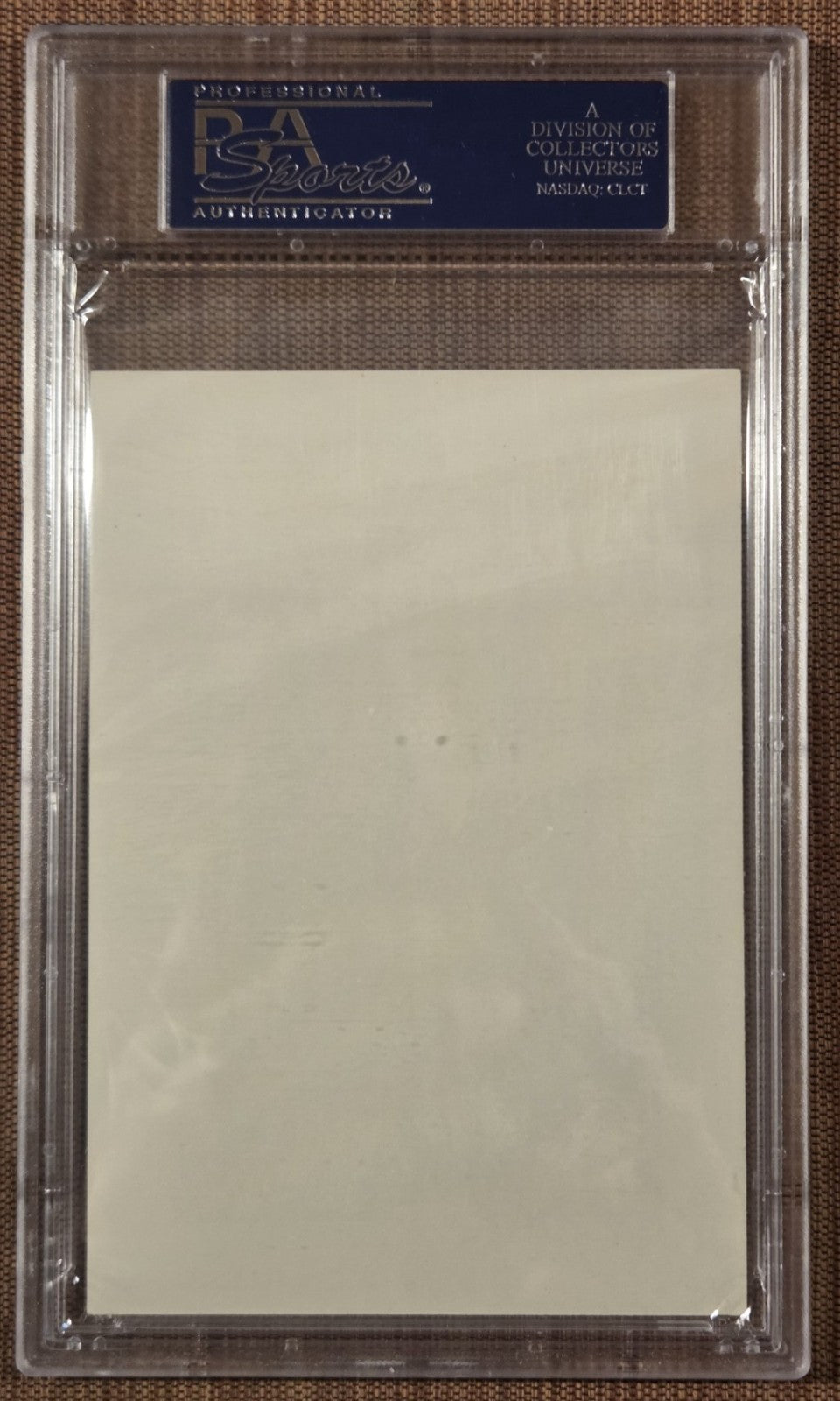 1965 MacGregor Staff Willie Mays San Francisco Giants Baseball Card PSA 6 HOF1