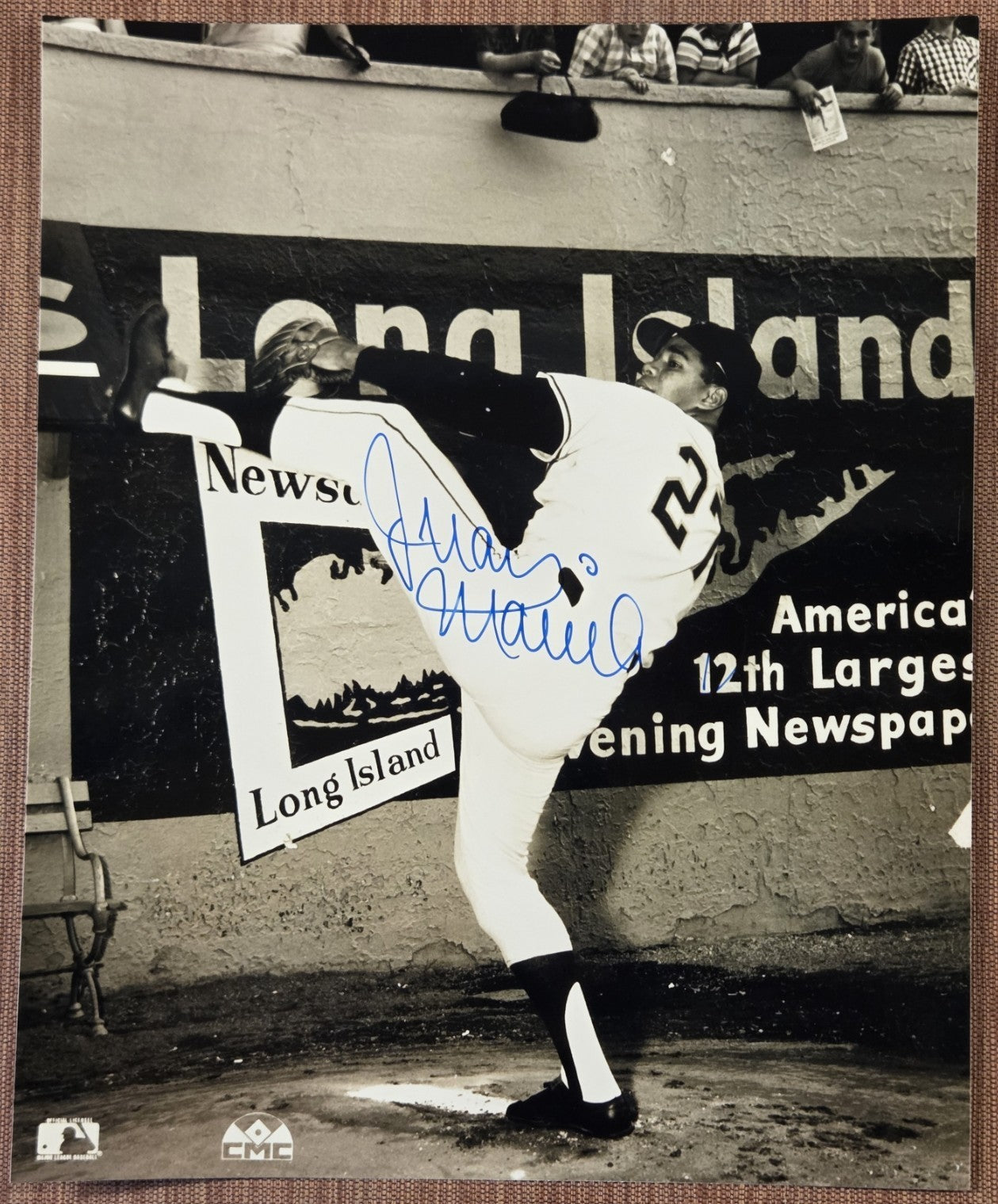 Juan Marichal AUTO San Francisco Giants Baseball Signed 8 x 10 Photo JSA HOF0
