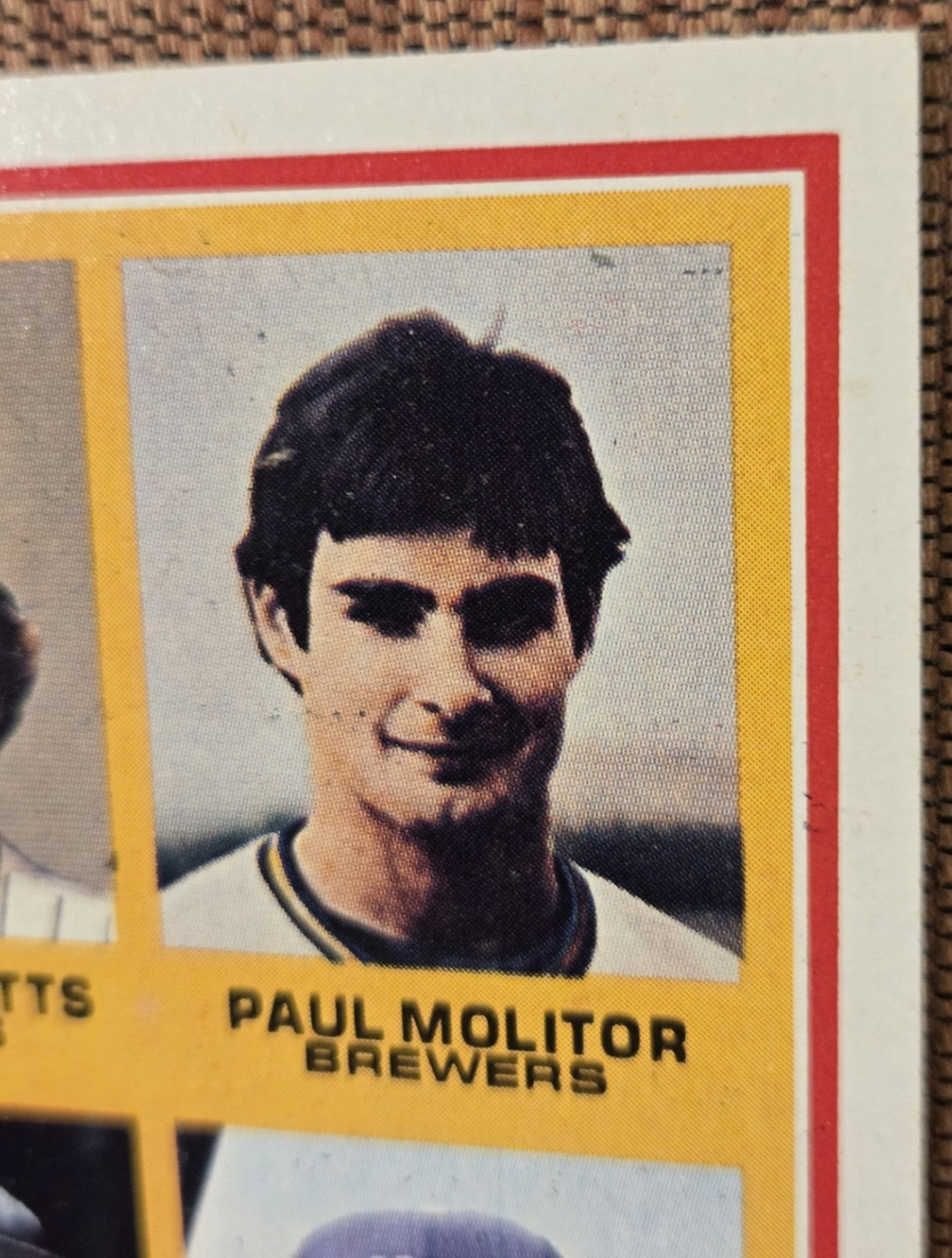 1978 Topps #707 Paul Molitor Alan Trammel Brewers Rookie Baseball Card HOF RC2