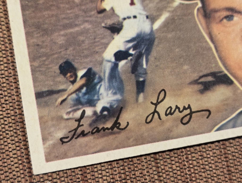 1956 Topps #191 Frank Lary Detroit Tigers Authentic Original Baseball Card1