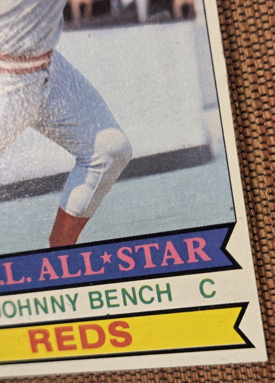 1979 Topps #200 Johnny Bench Cincinnati Reds Vintage Original Baseball Card HOF2