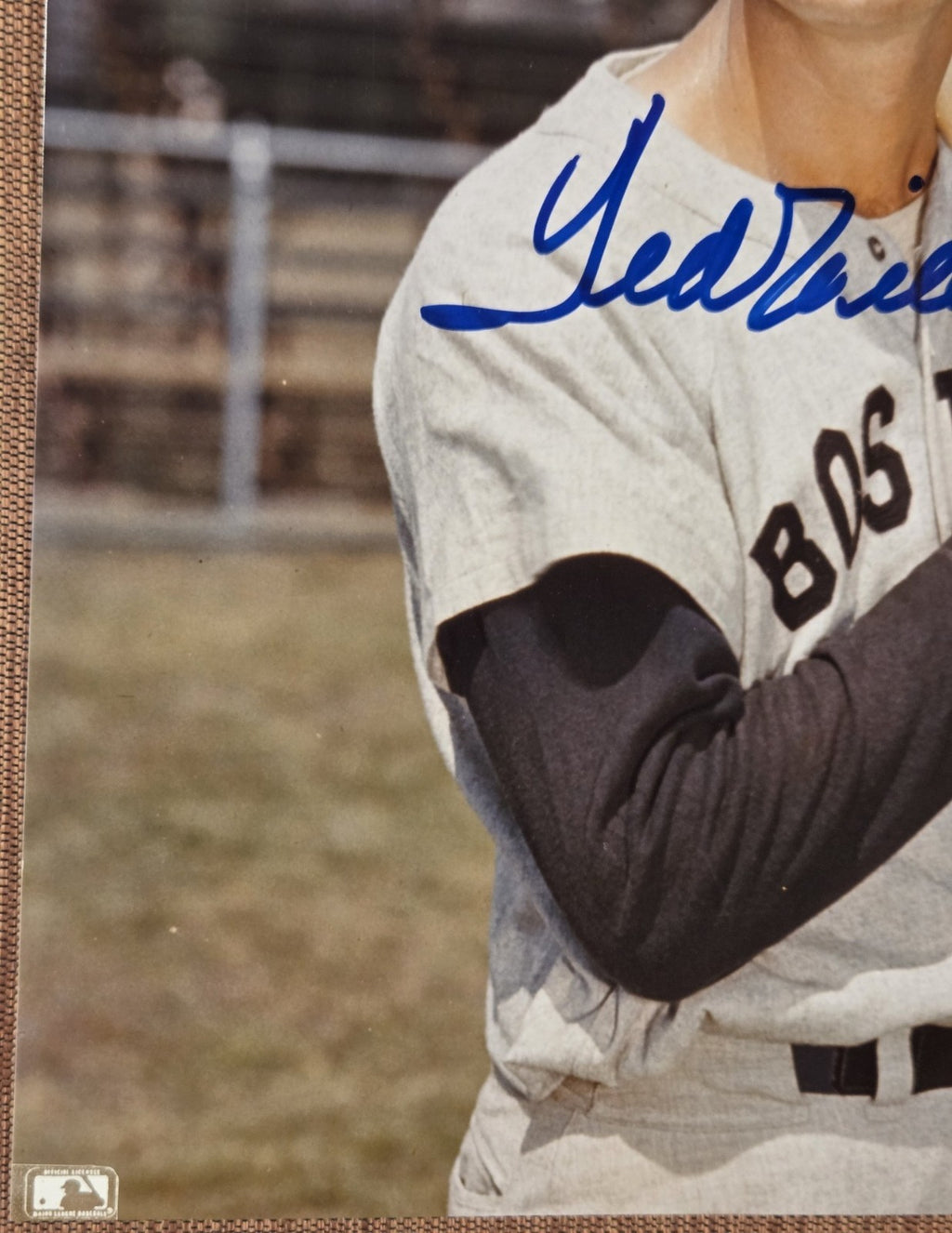 Ted Williams AUTO 8 x 10 Boston Red Sox Baseball Signed Photo JSA X15077 HOF4