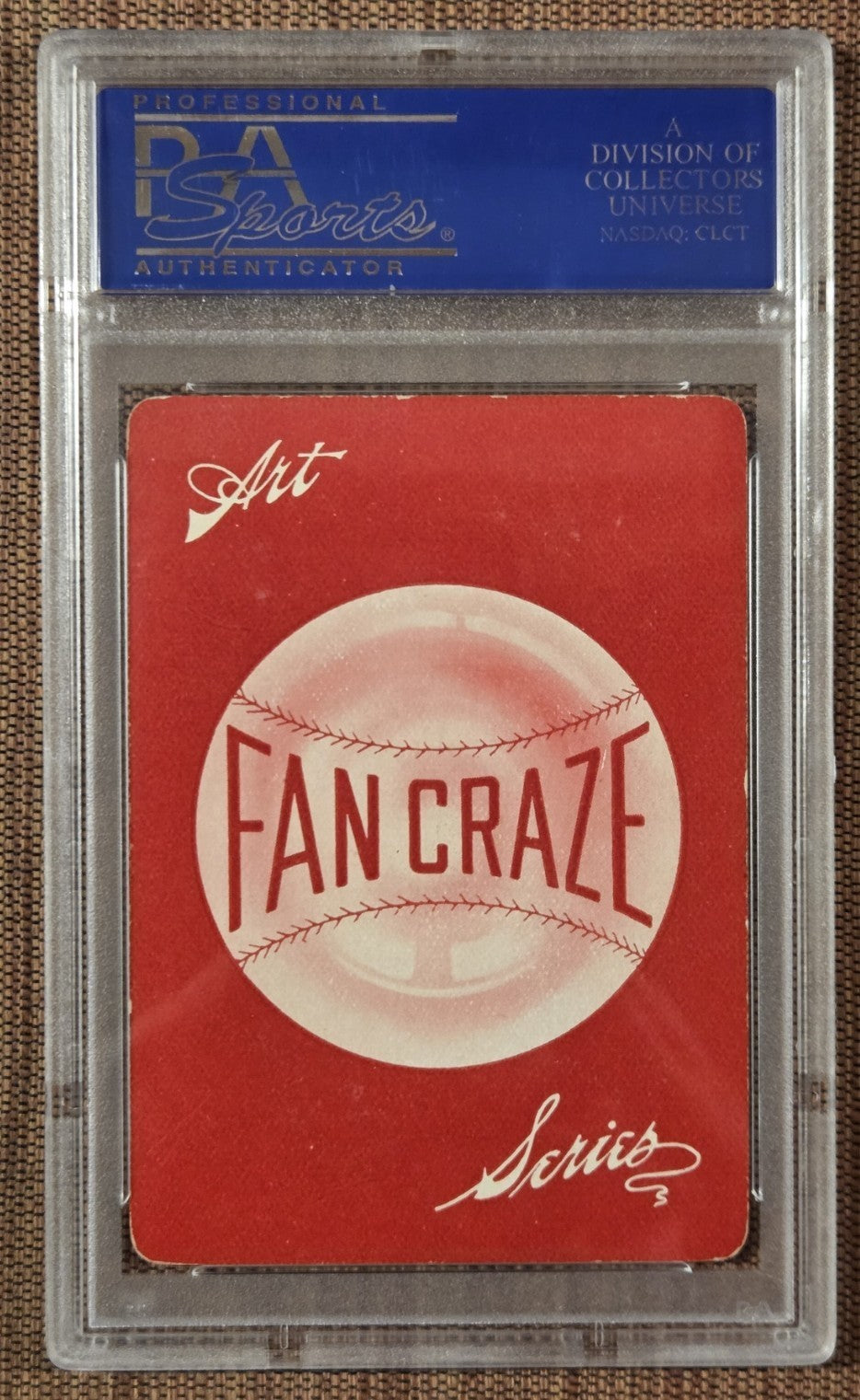 1906 Fan Craze N.L. WG3 Jack Taylor Chicago Cubs Cardinals Baseball Card PSA 71