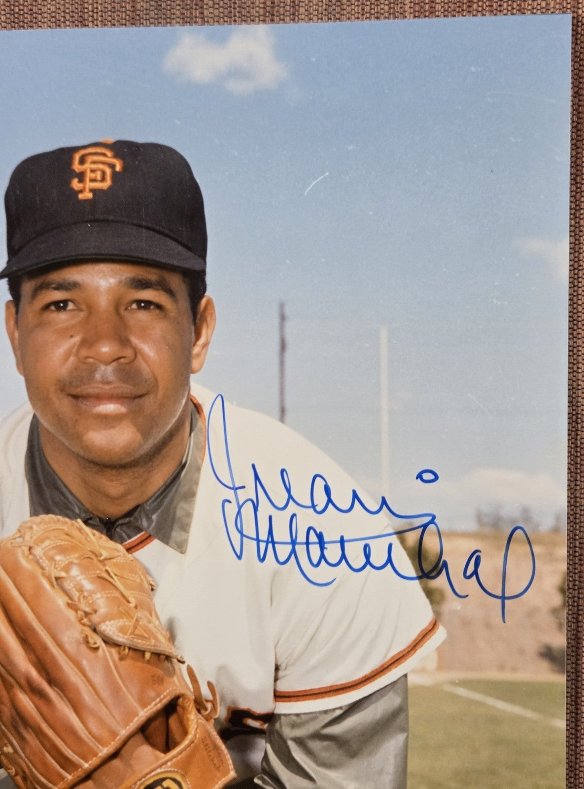 Juan Marichal AUTO San Francisco Giants Baseball Signed 8 x 10 Photo JSA HOF2