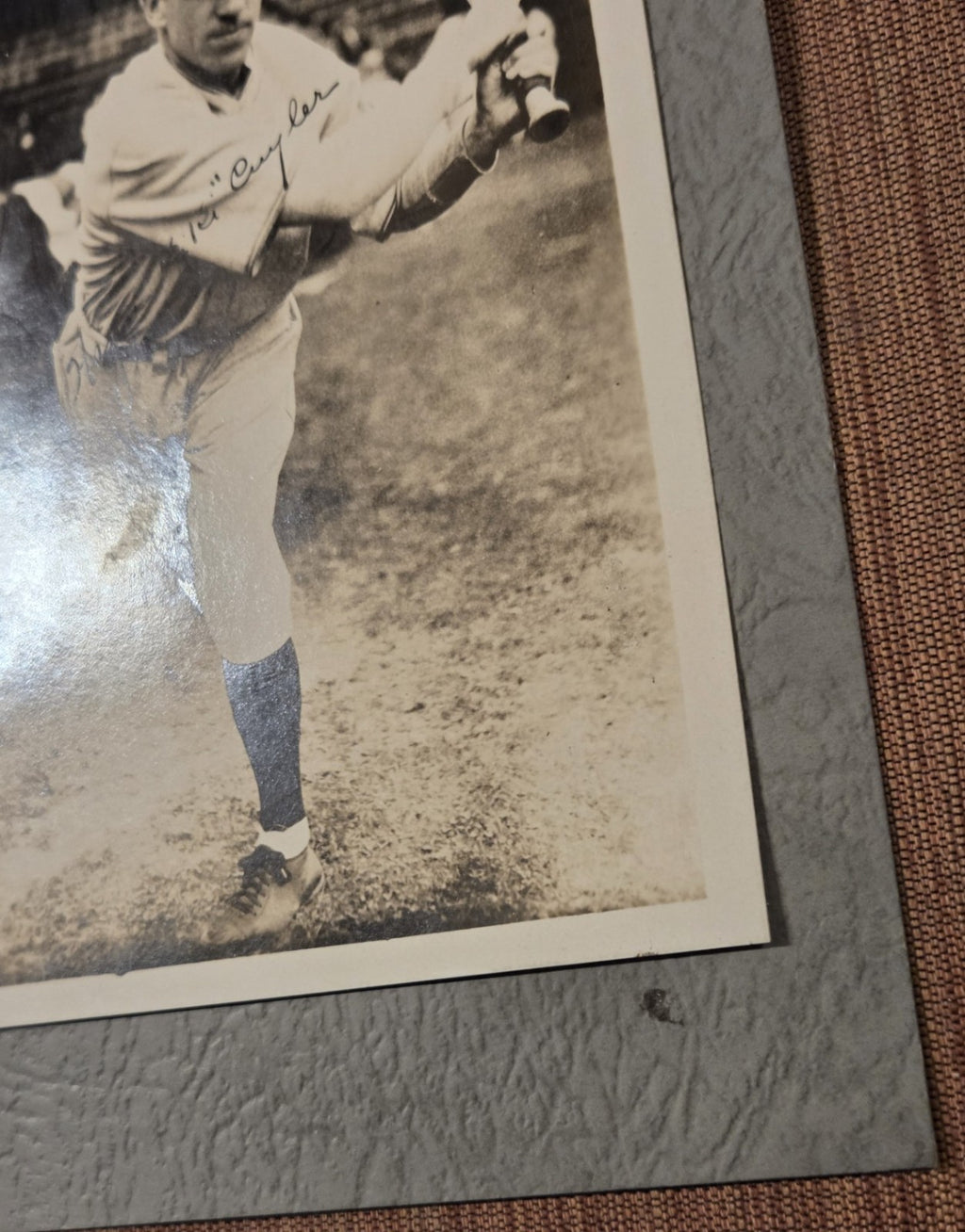 1930 Blue Ribbon Malt KiKi Cuyler Chicago Cubs Original Baseball Photo HOF4