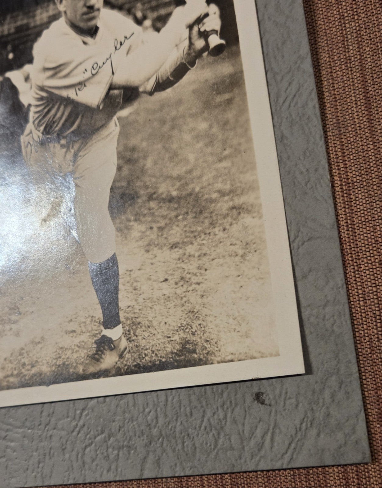 1930 Blue Ribbon Malt KiKi Cuyler Chicago Cubs Original Baseball Photo HOF4