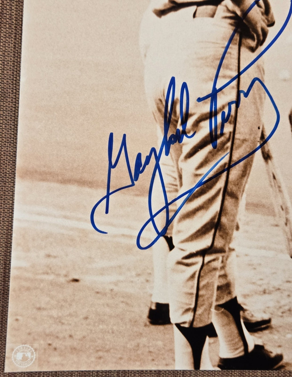 Gaylord Perry AUTO 8 x 10 San Francisco Giants Baseball Signed Photo JSA HOF4