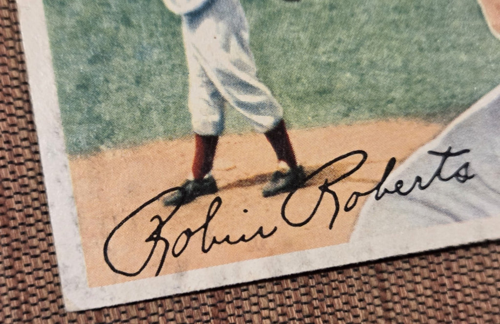 1956 Topps #180 Robin Roberts Philadelphia Phillies Original Baseball Card HOF4