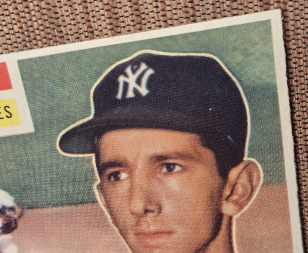 1956 Topps #181 Billy Martin New York Yankees Authentic Original Baseball Card2