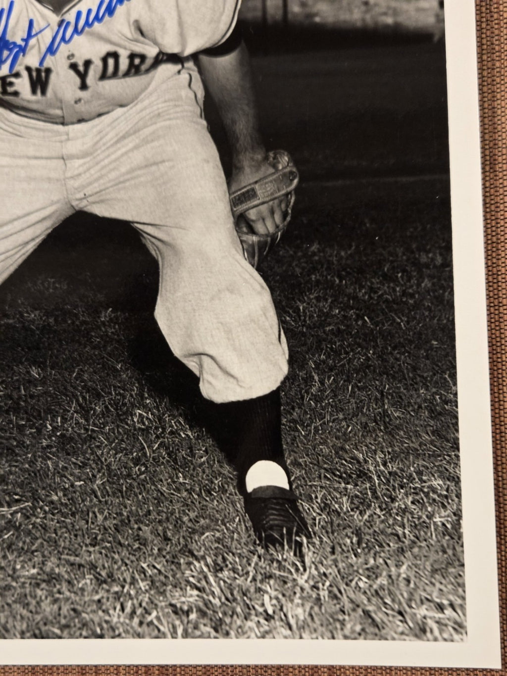 Hoyt Wilhelm AUTO Orioles Giants White Sox Baseball Signed 8 x 10 Photo JSA HOF3