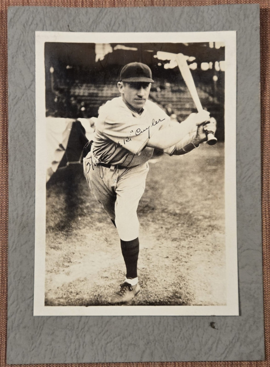 1930 Blue Ribbon Malt KiKi Cuyler Chicago Cubs Original Baseball Photo HOF0